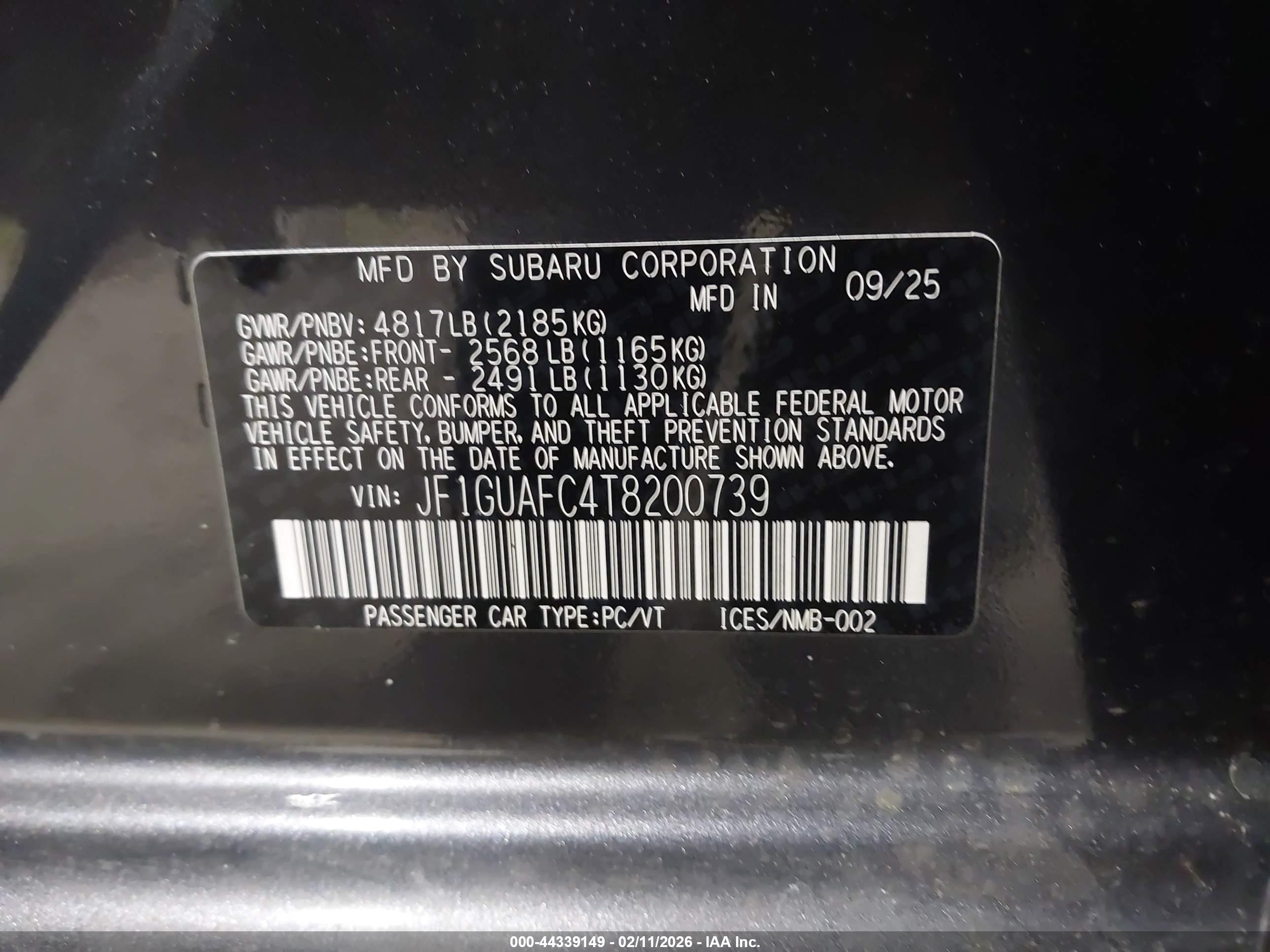 SUBARU IMPREZA image 9