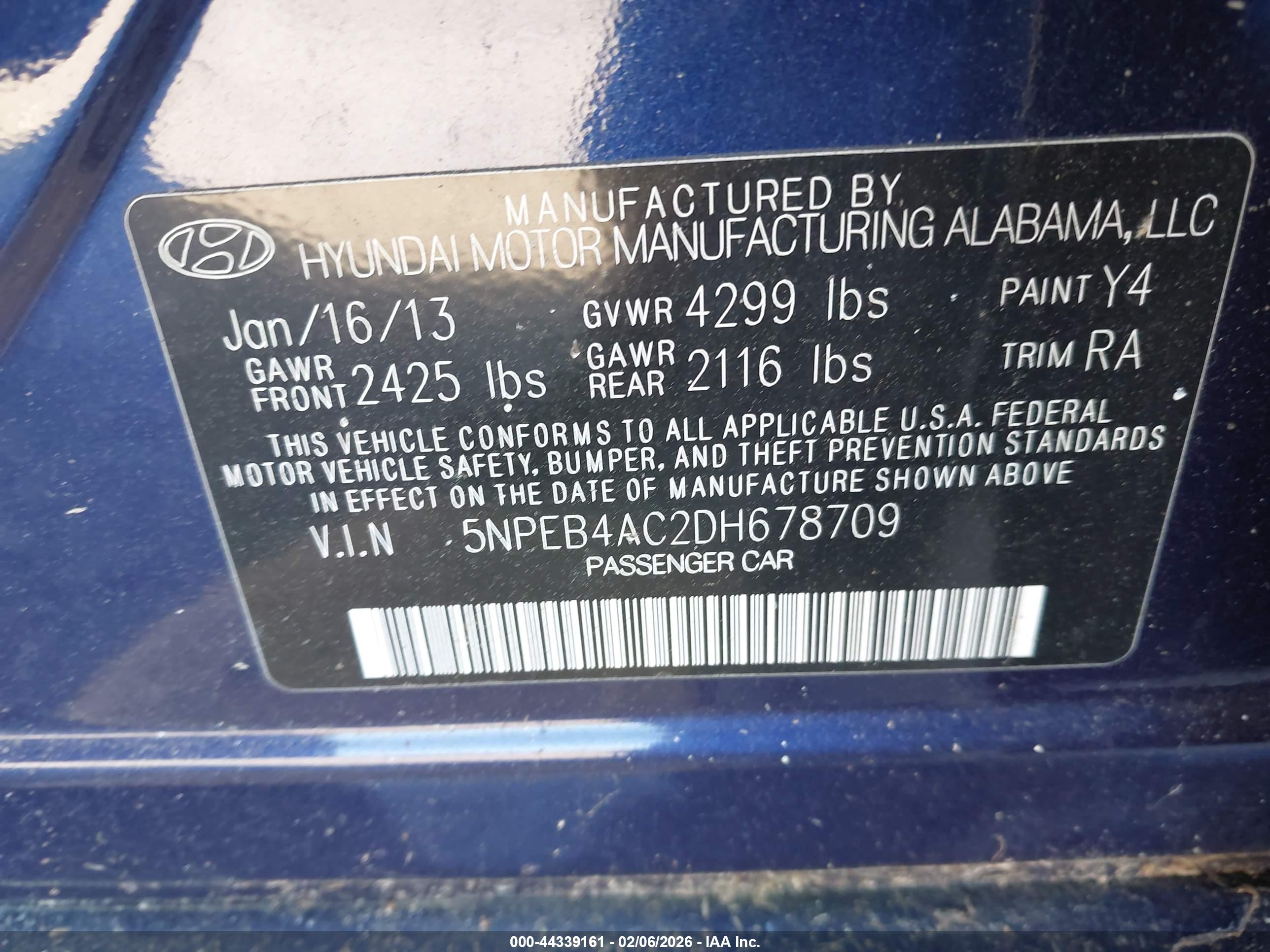 HYUNDAI SONATA image 9