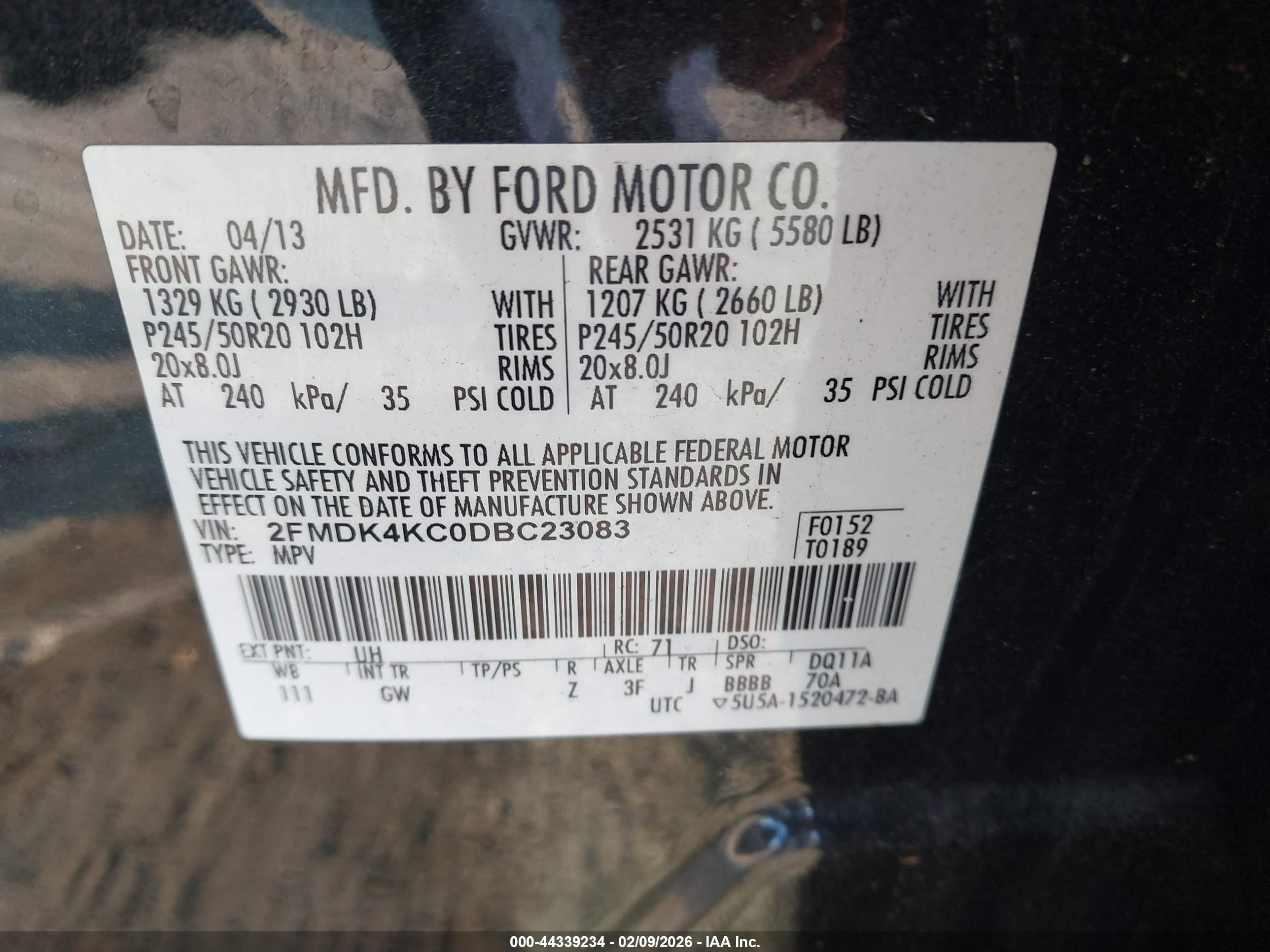 FORD EDGE image 9