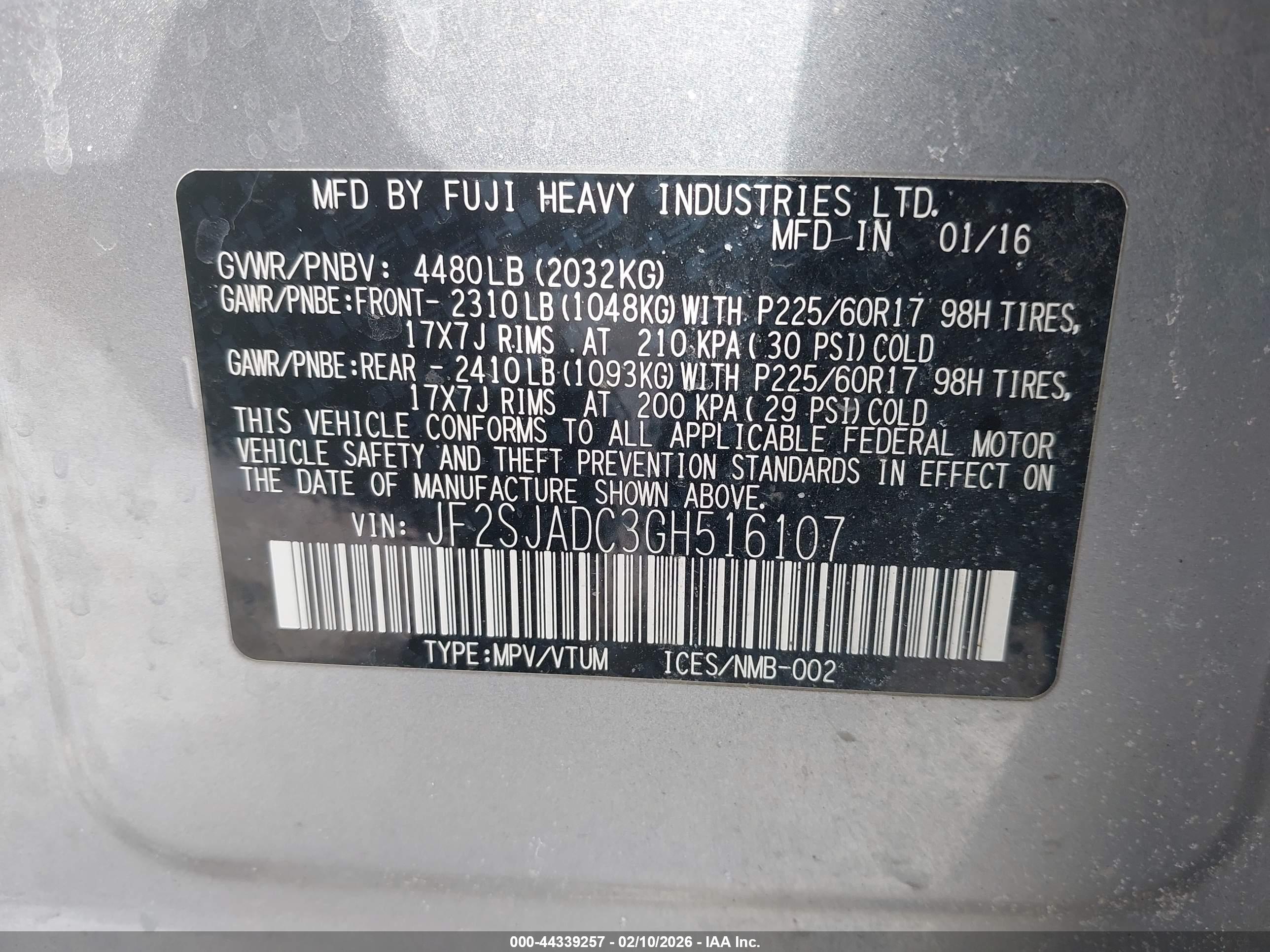 SUBARU FORESTER image 9