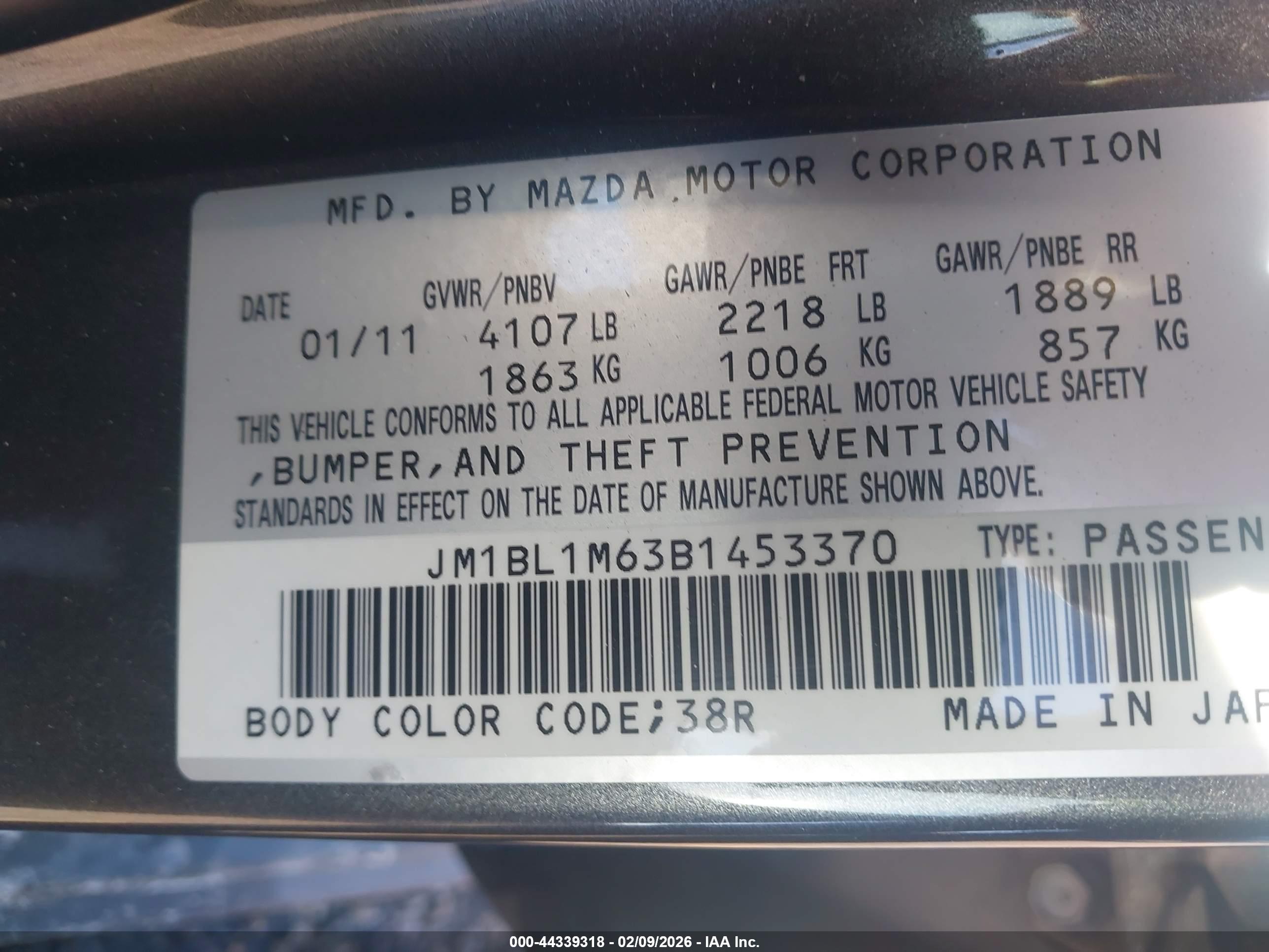 MAZDA MAZDA3 image 9