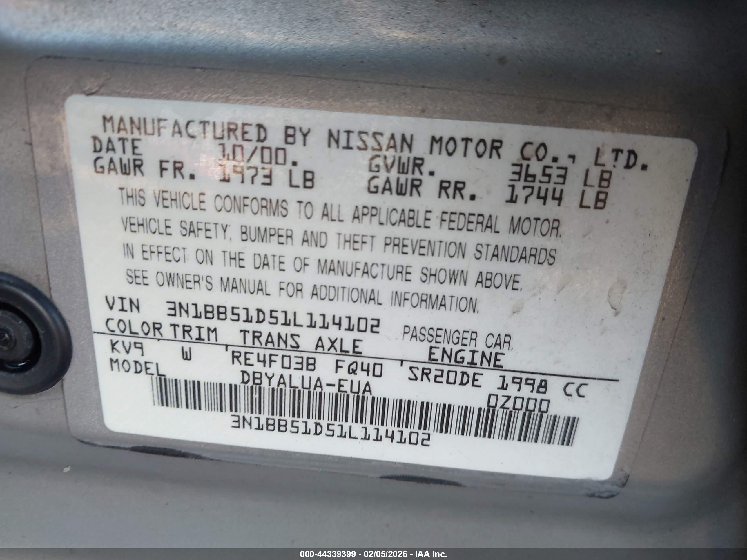 NISSAN SENTRA image 9