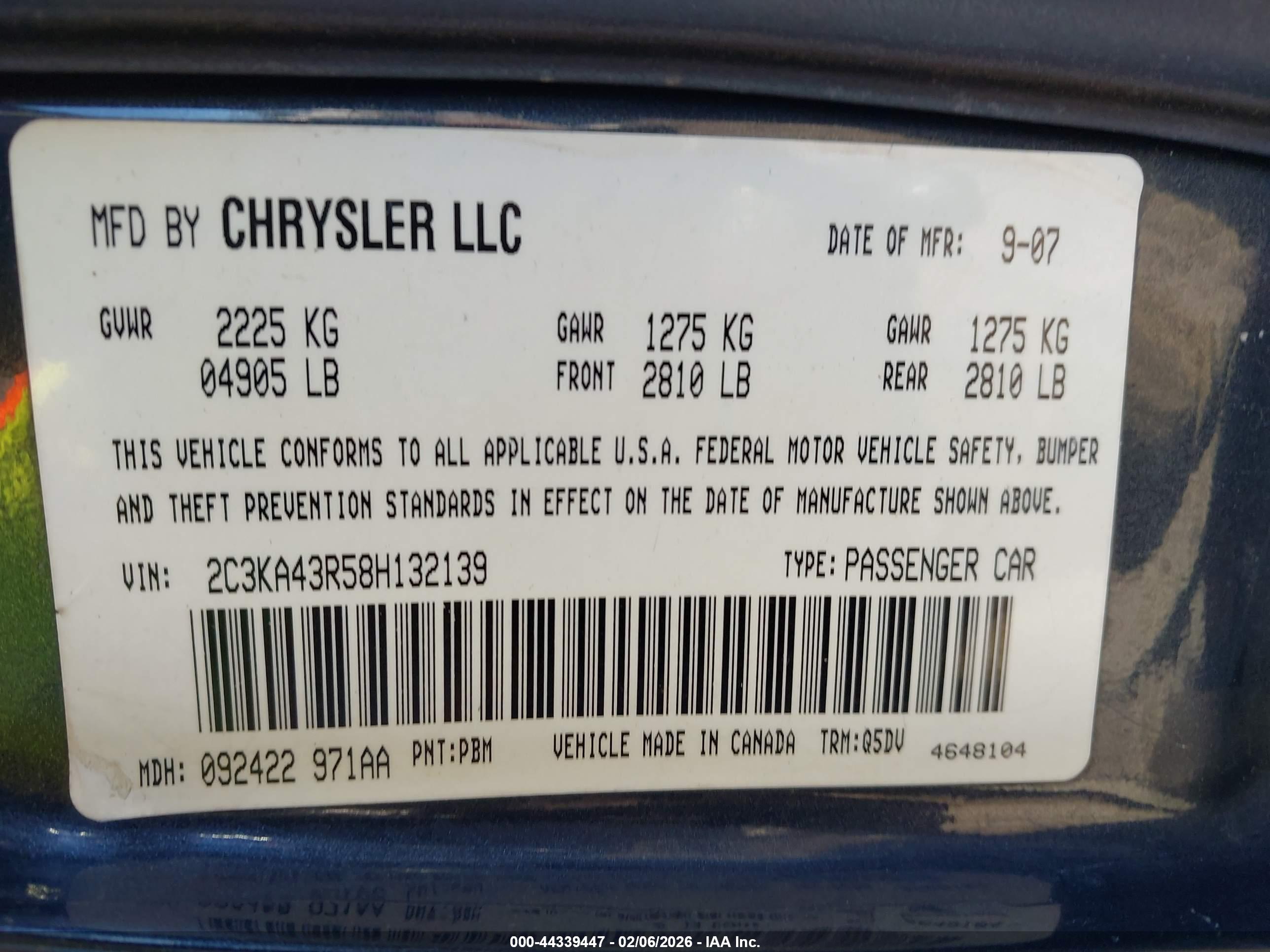 CHRYSLER 300 image 9