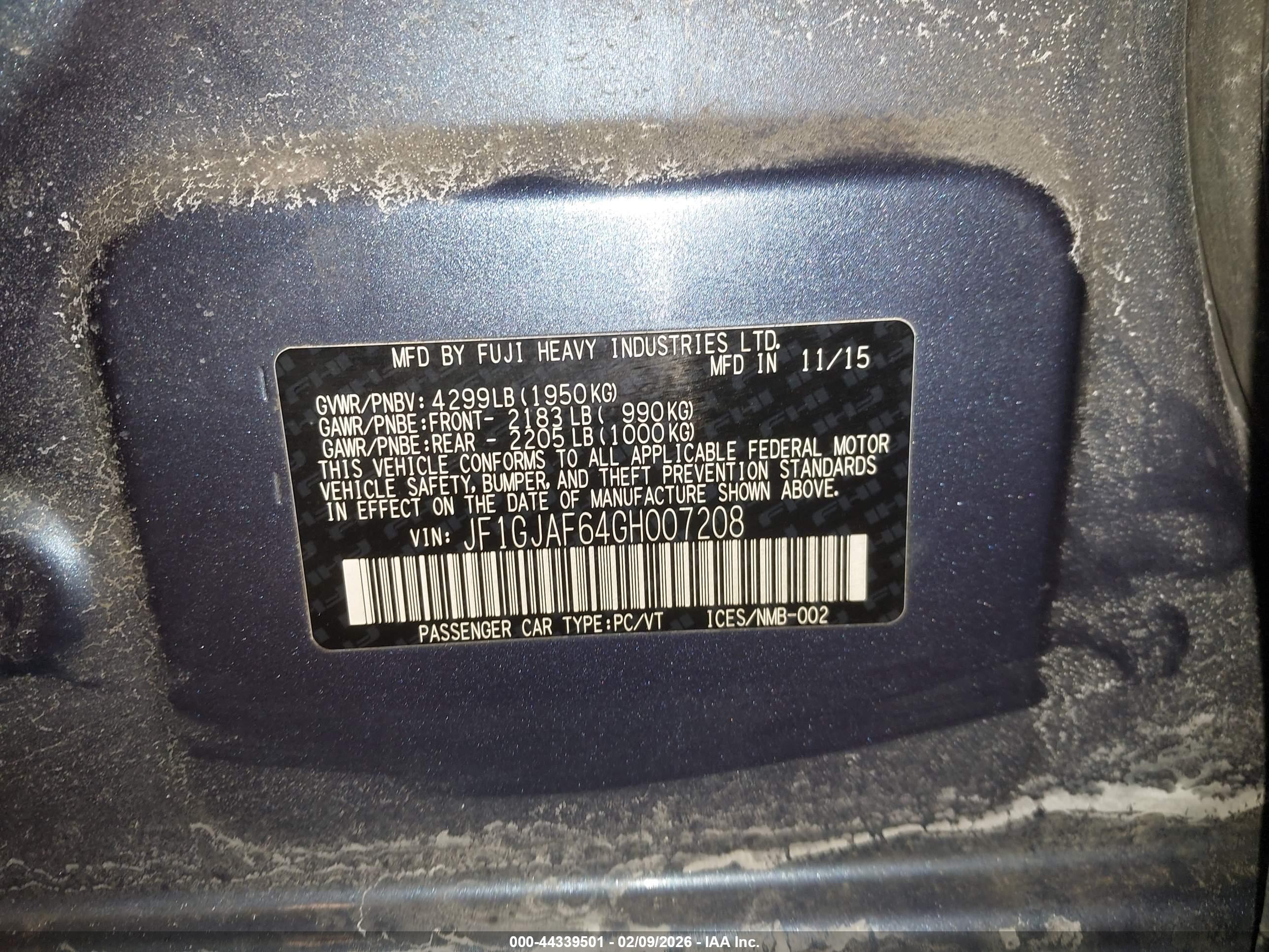SUBARU IMPREZA image 9