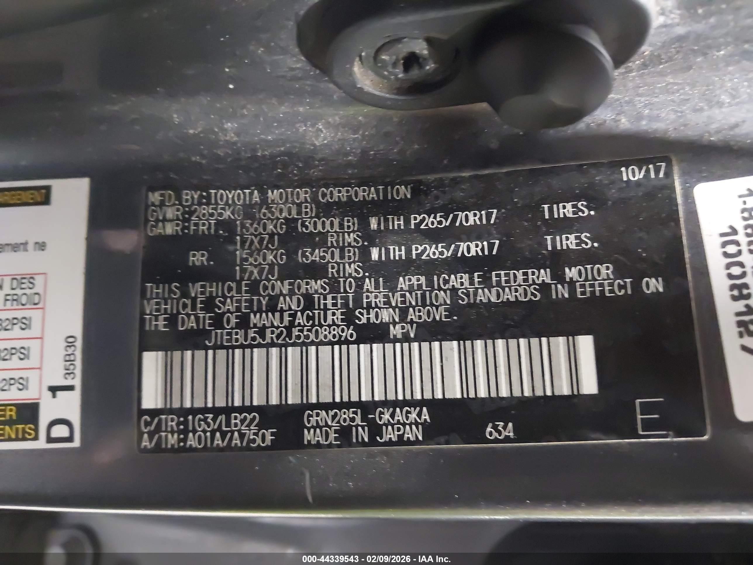 TOYOTA 4RUNNER image 9