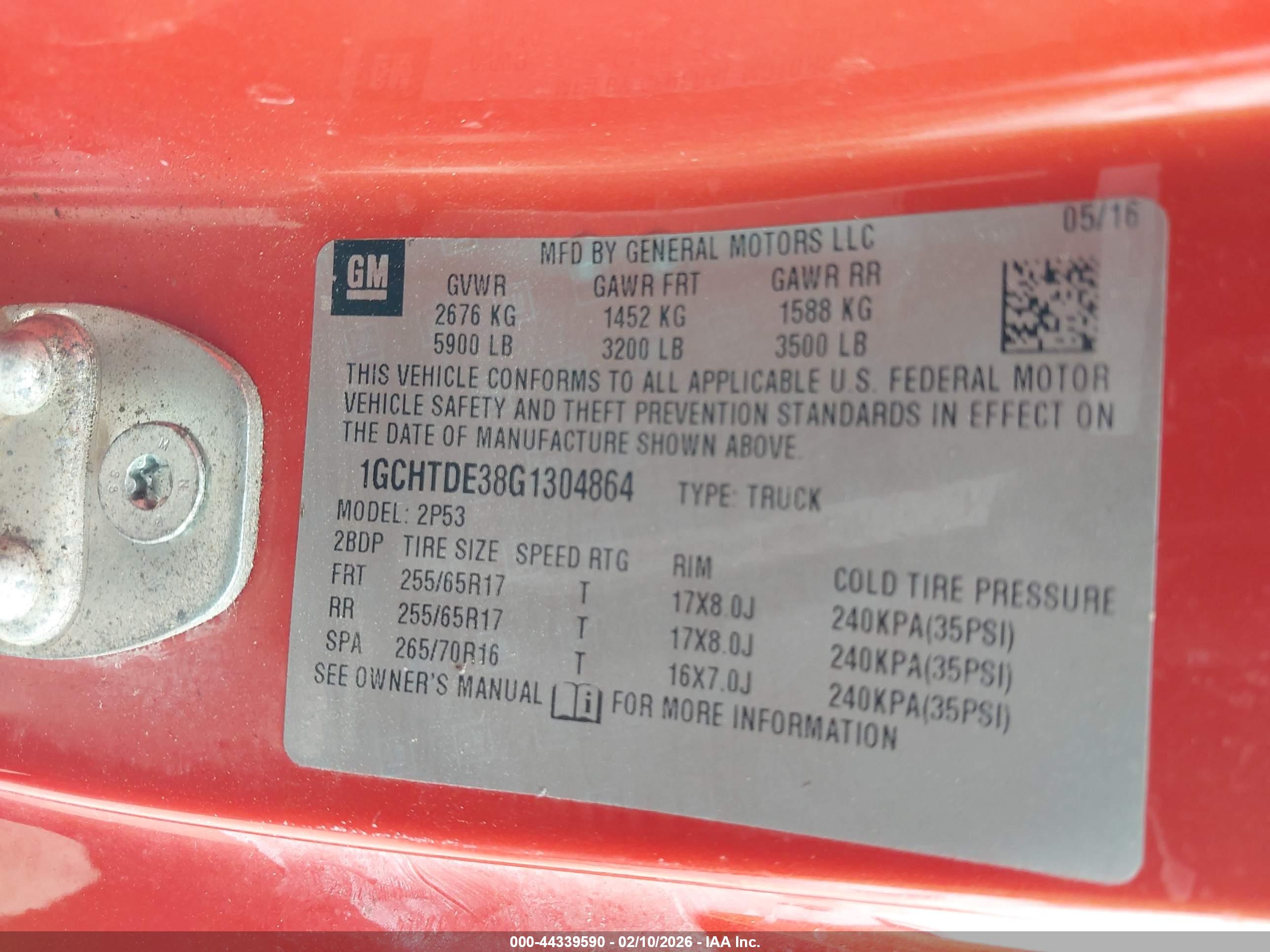CHEVROLET COLORADO image 9
