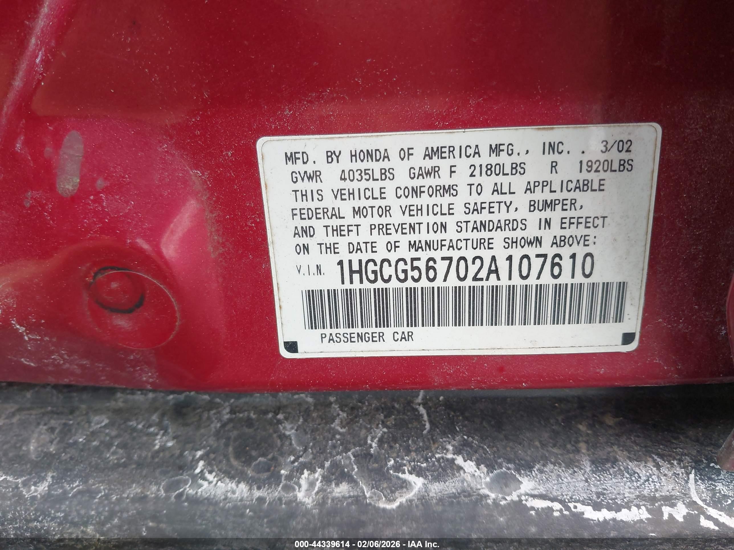 HONDA ACCORD image 9