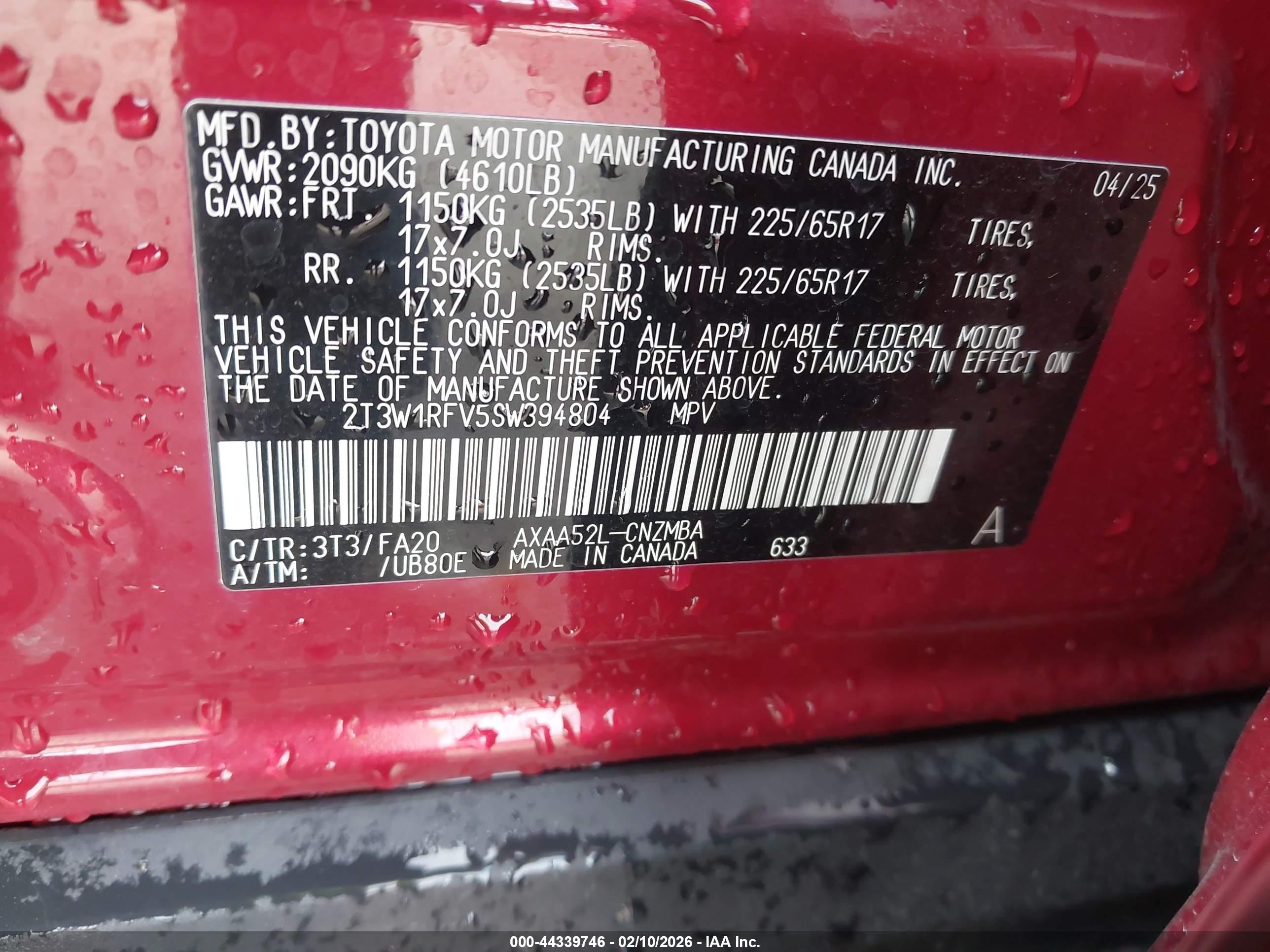 TOYOTA RAV4 image 9