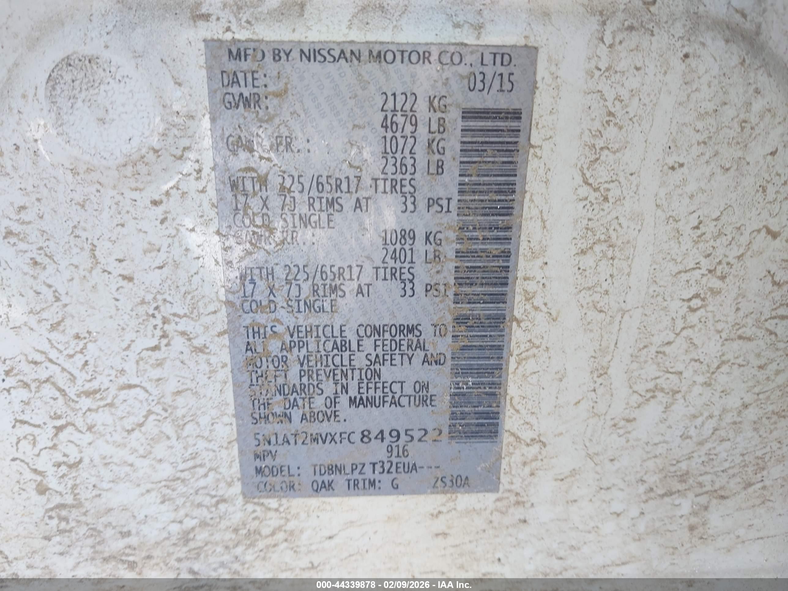 NISSAN ROGUE image 9