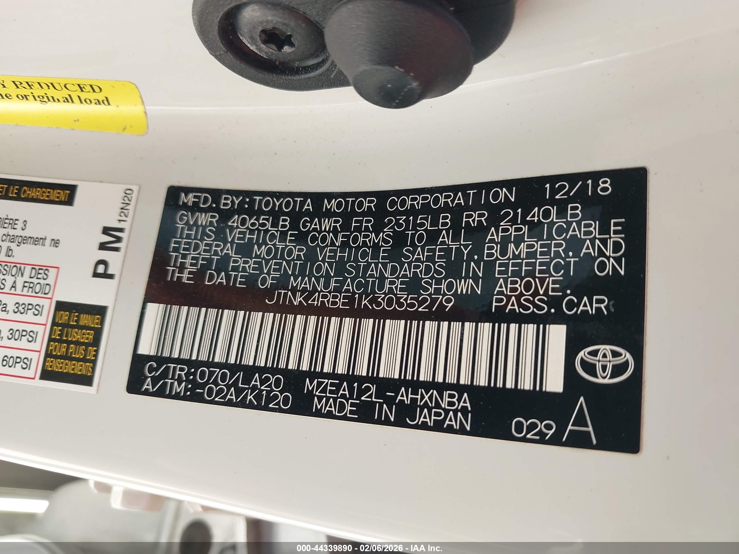 TOYOTA COROLLA image 9