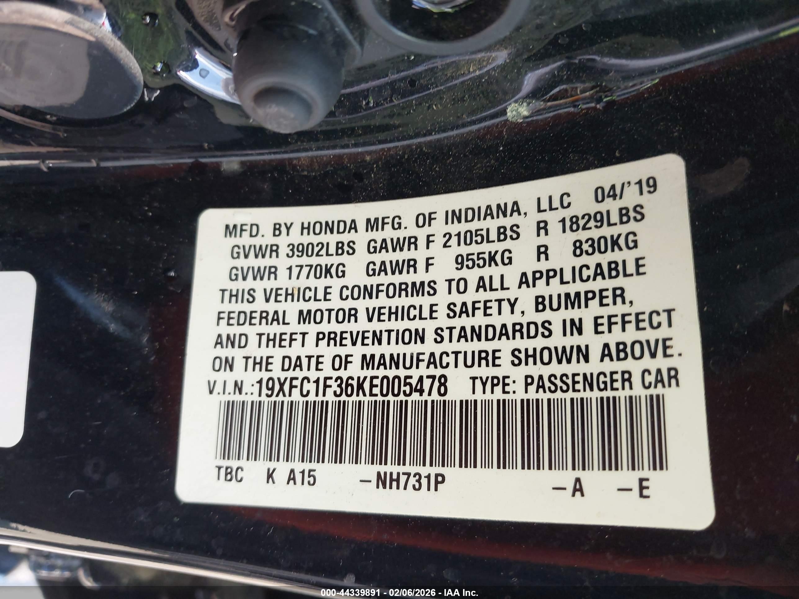 HONDA CIVIC image 9