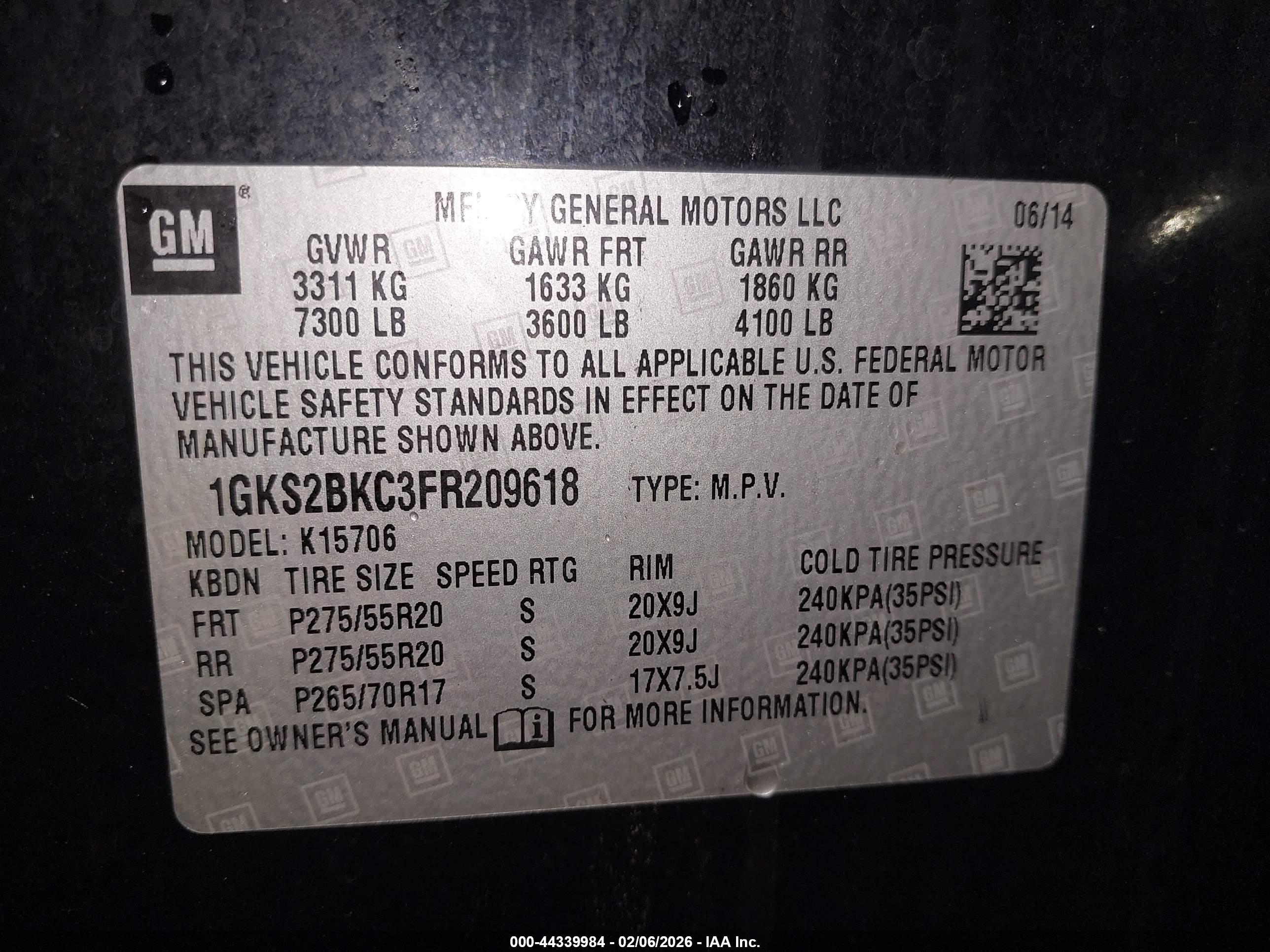 GMC YUKON image 9