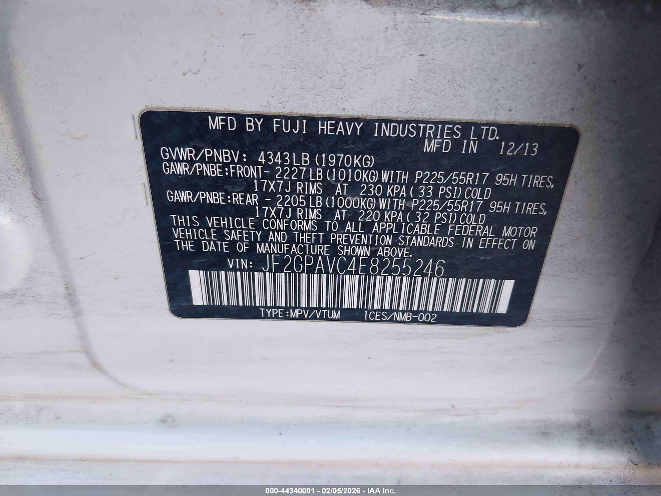 SUBARU XV image 9