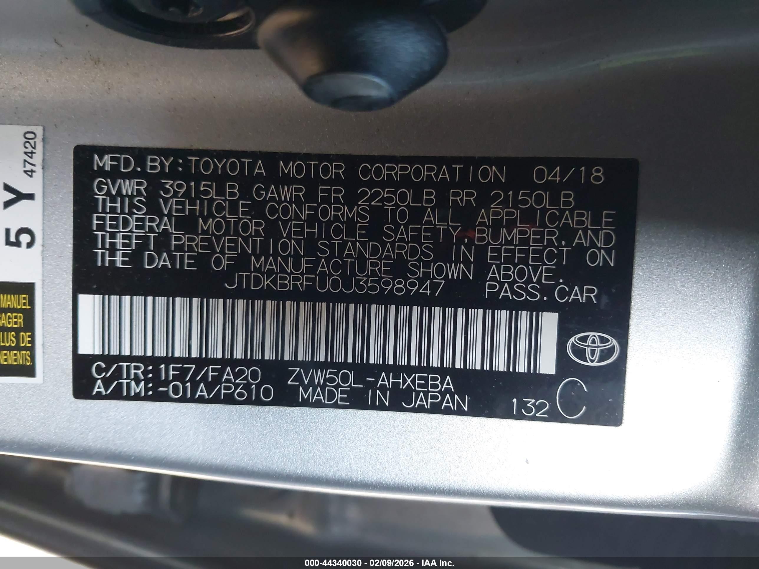 TOYOTA PRIUS image 9