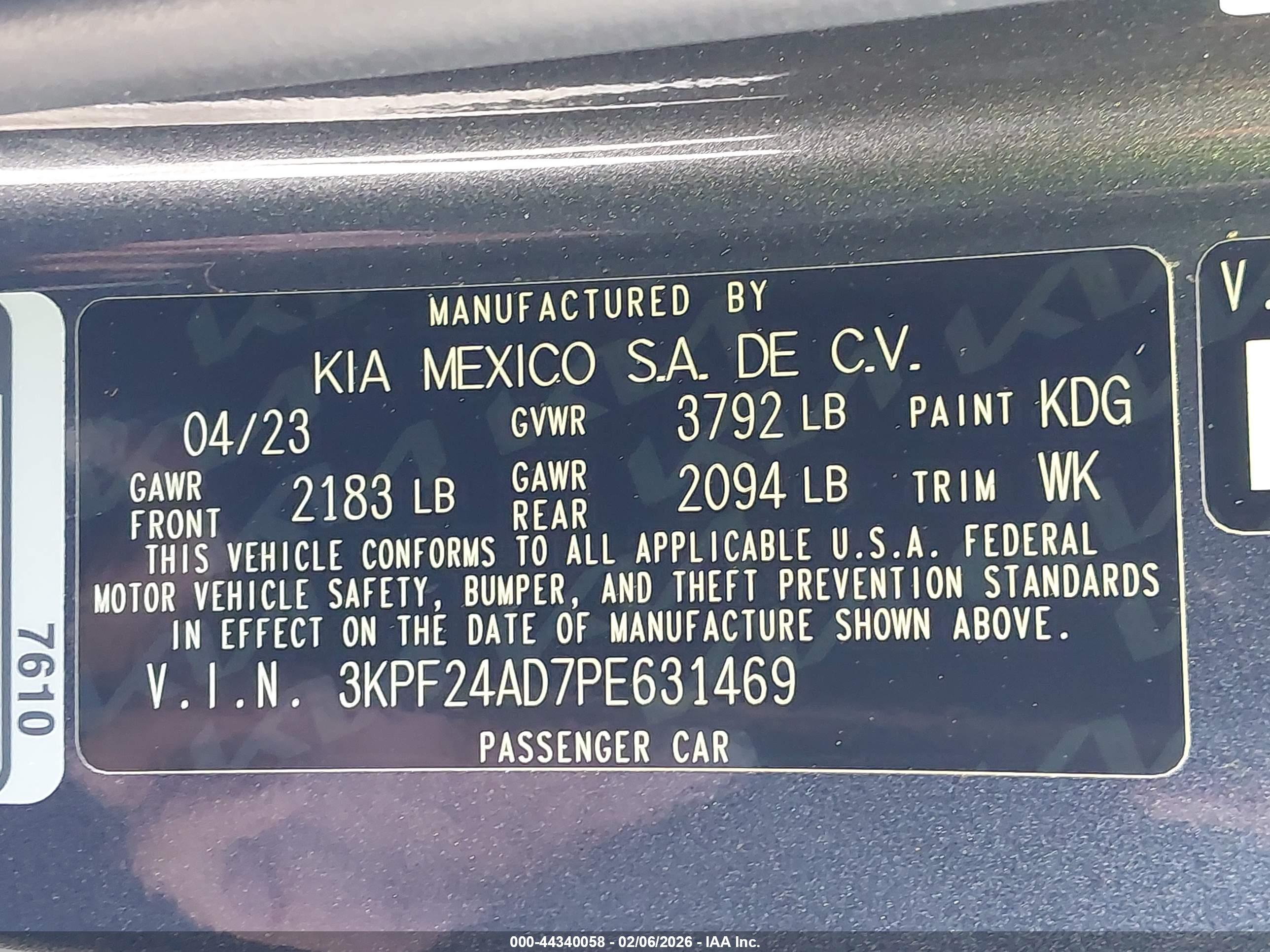 KIA FORTE image 9