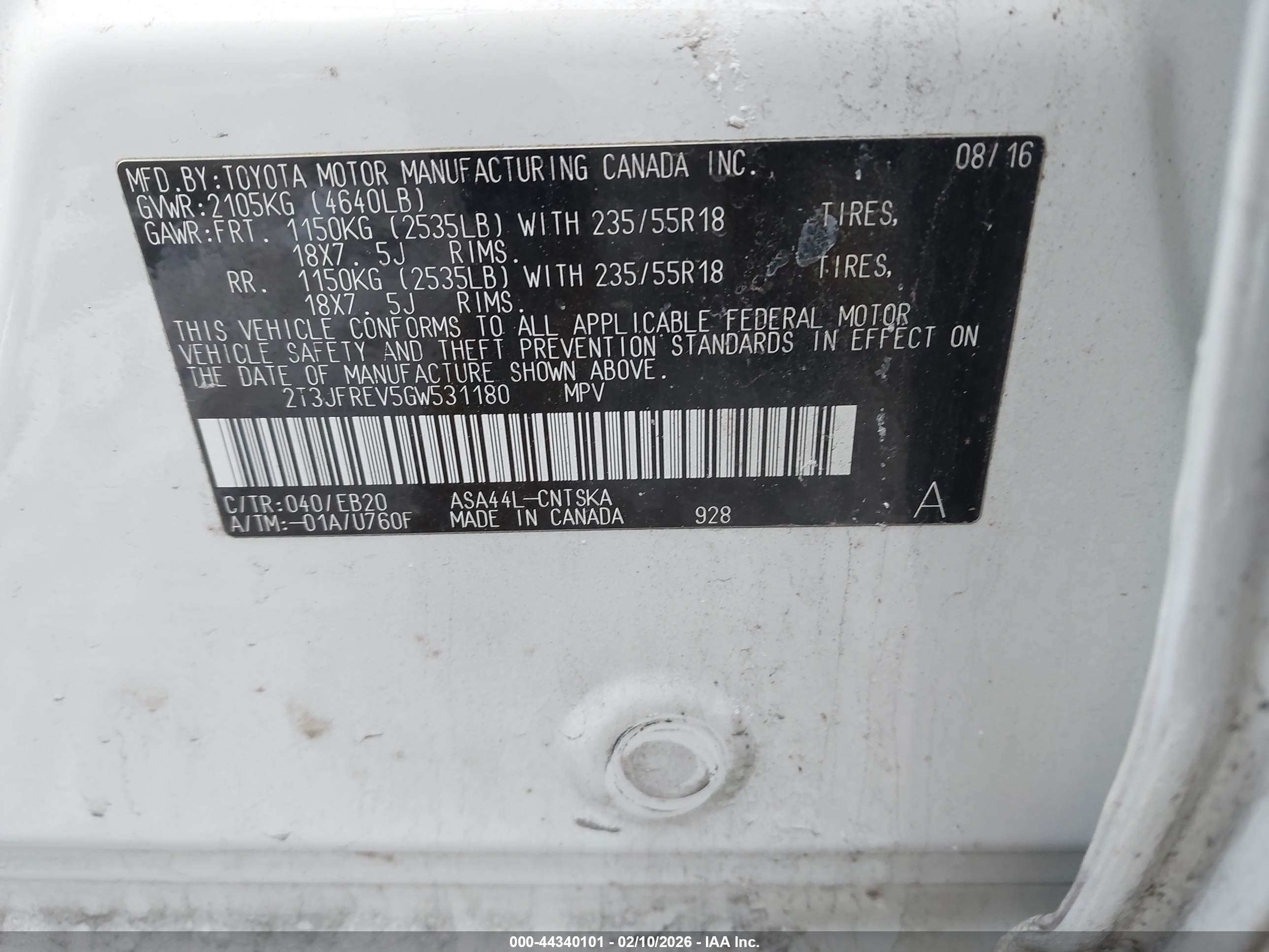 TOYOTA RAV4 image 9