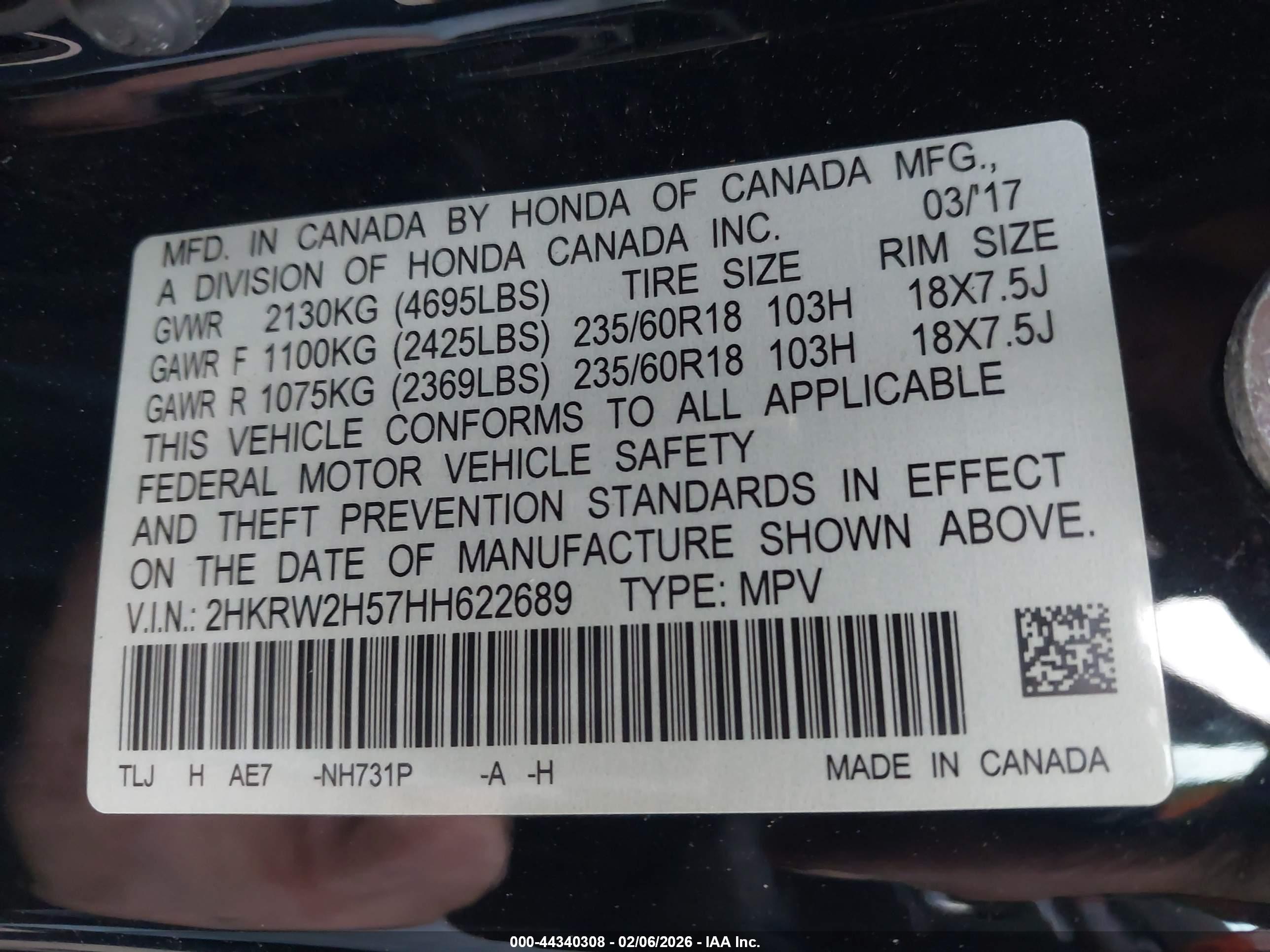 HONDA CR-V image 9