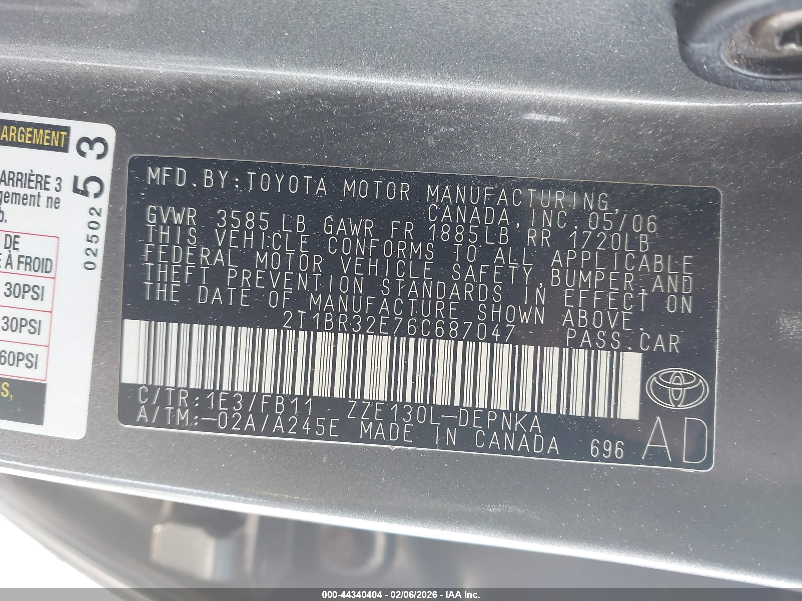 TOYOTA COROLLA image 9