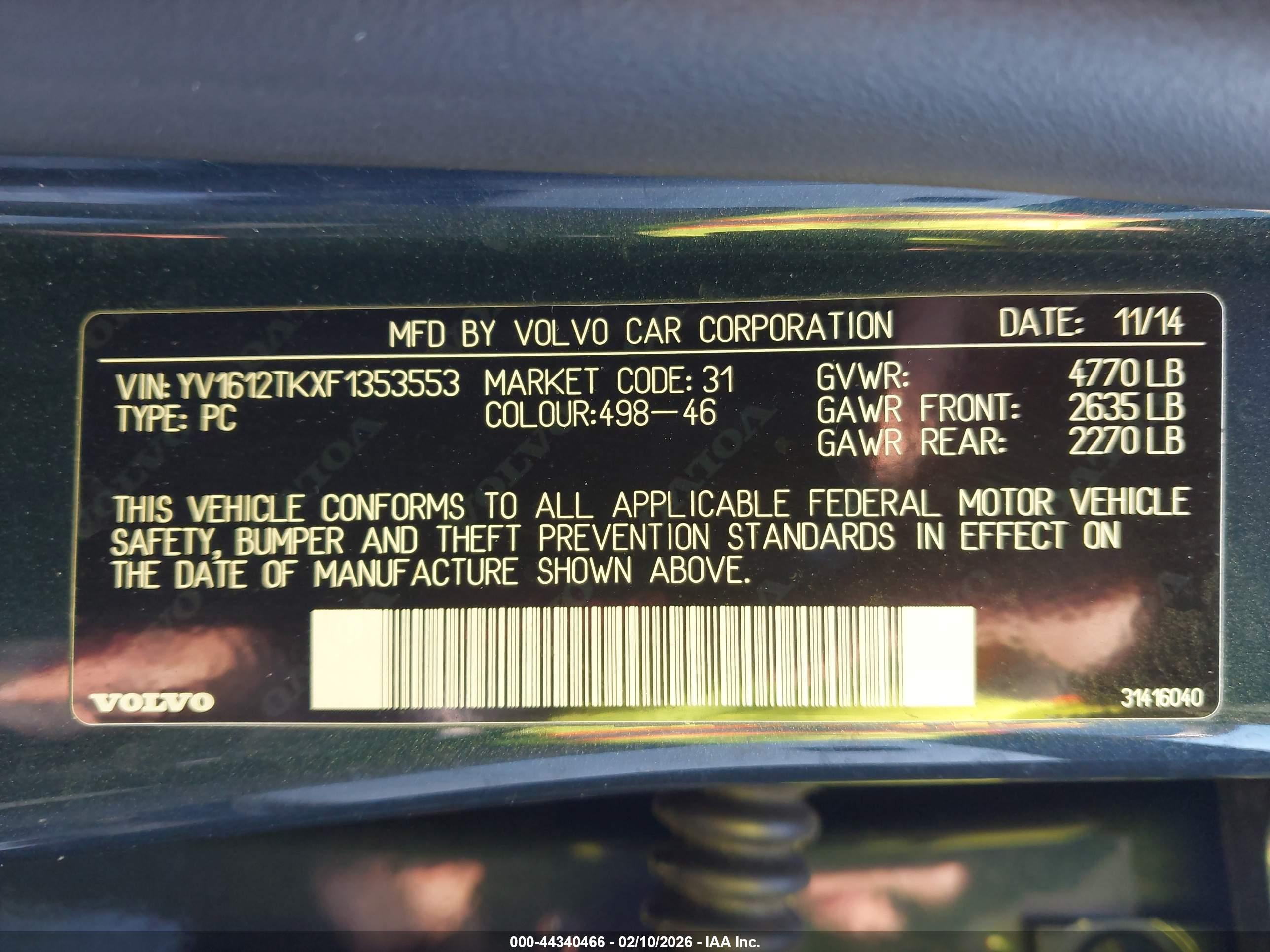 VOLVO S60 image 9