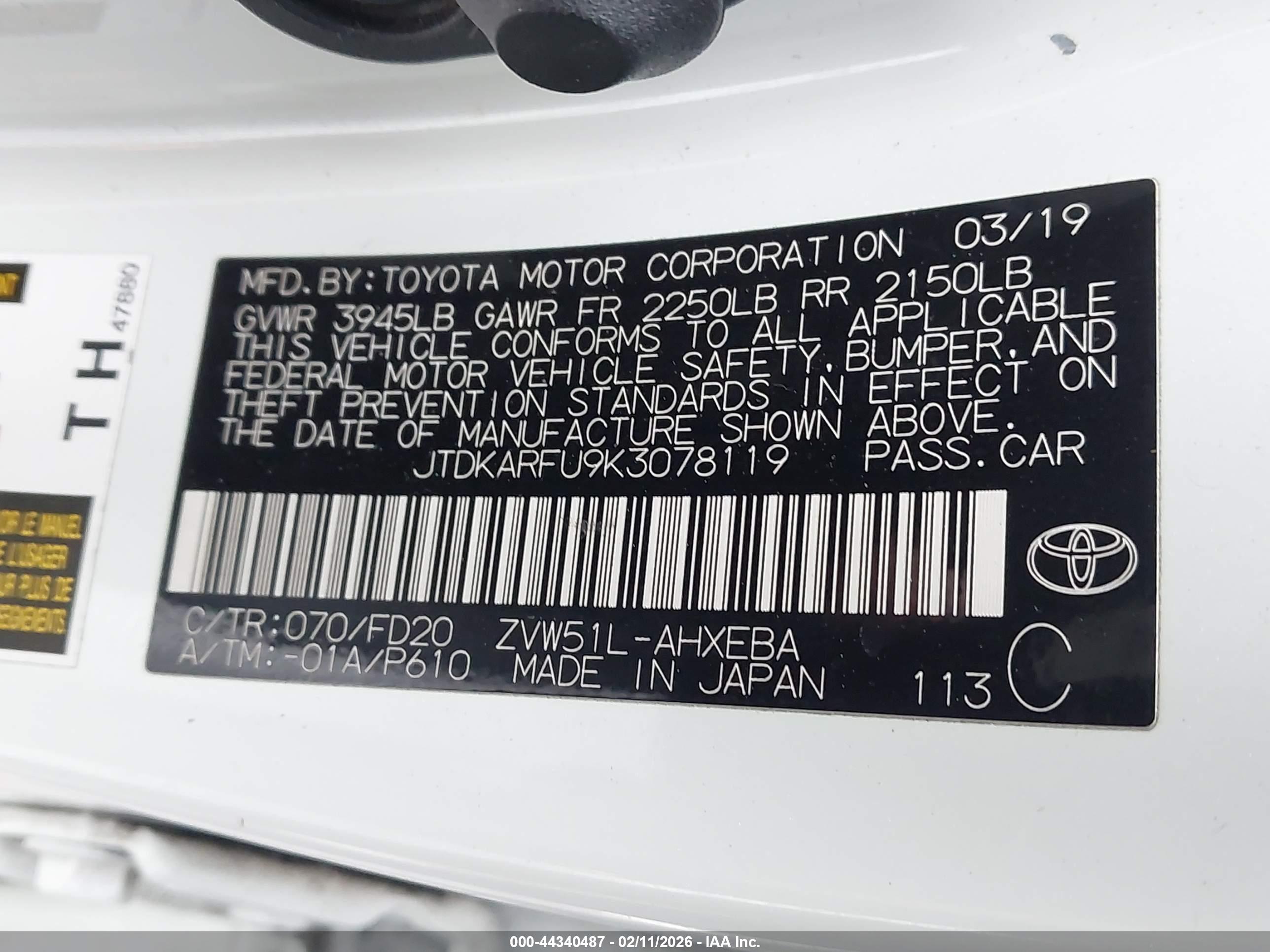 TOYOTA PRIUS image 9