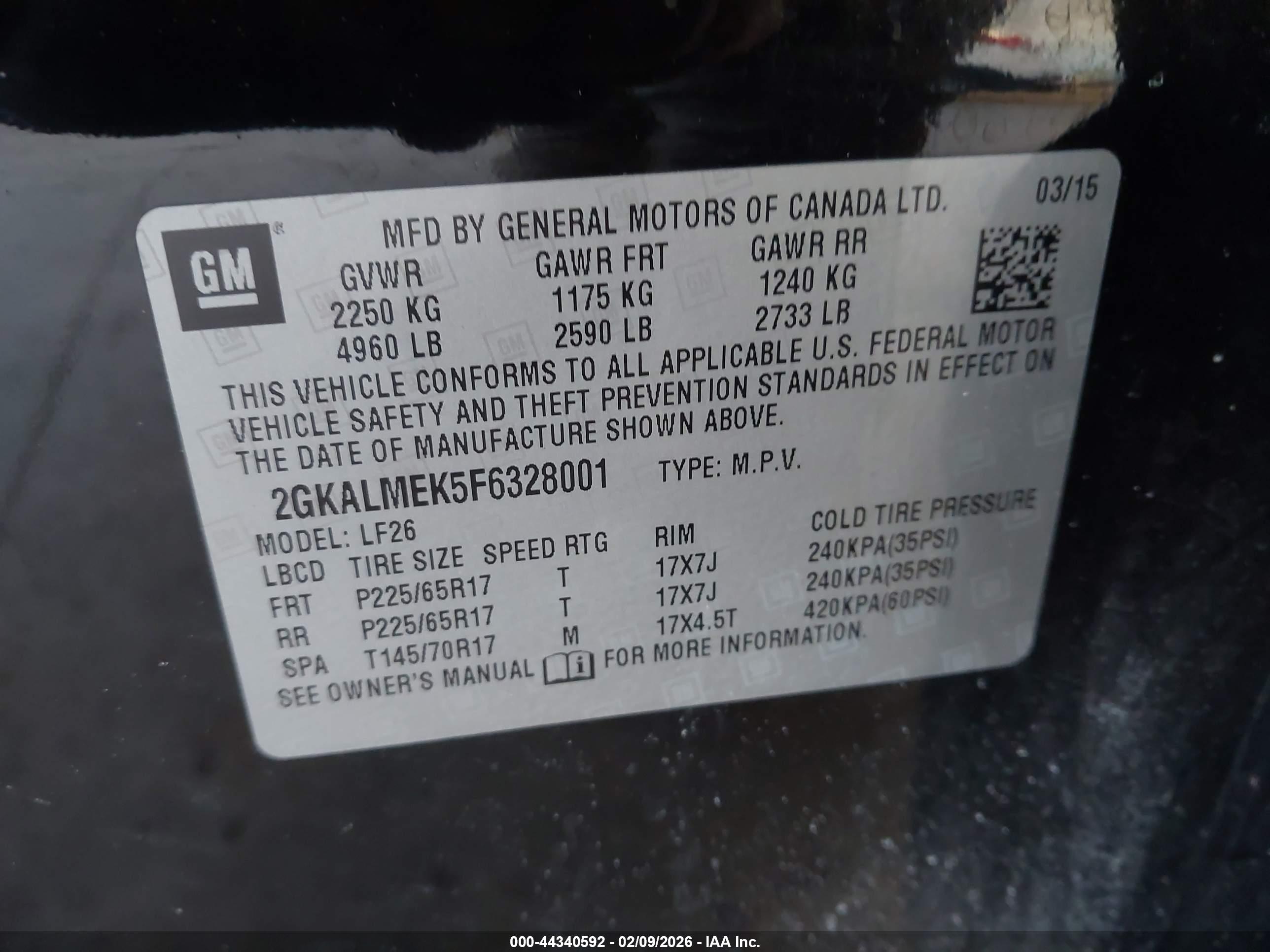 GMC TERRAIN image 9