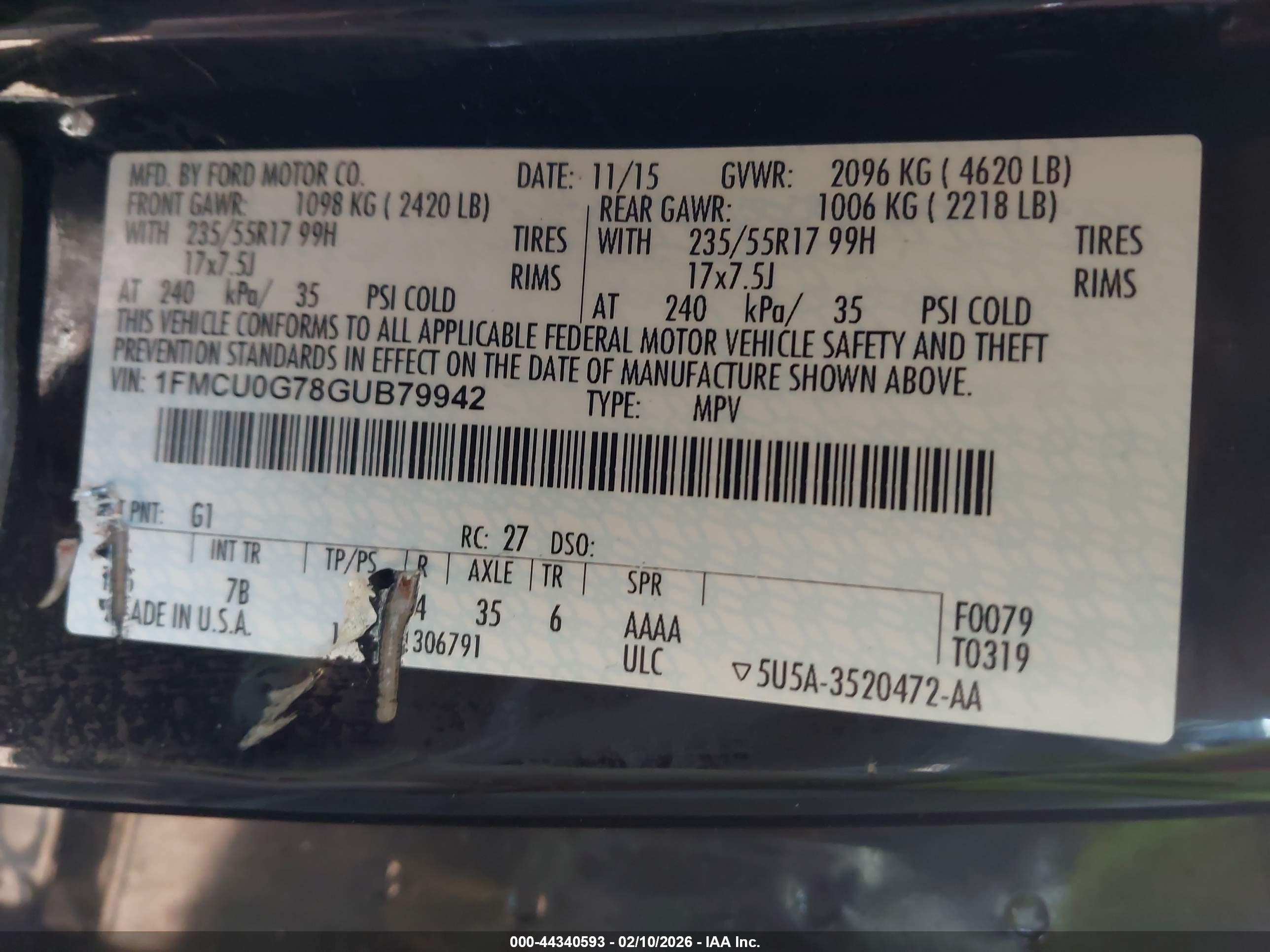 FORD ESCAPE image 9