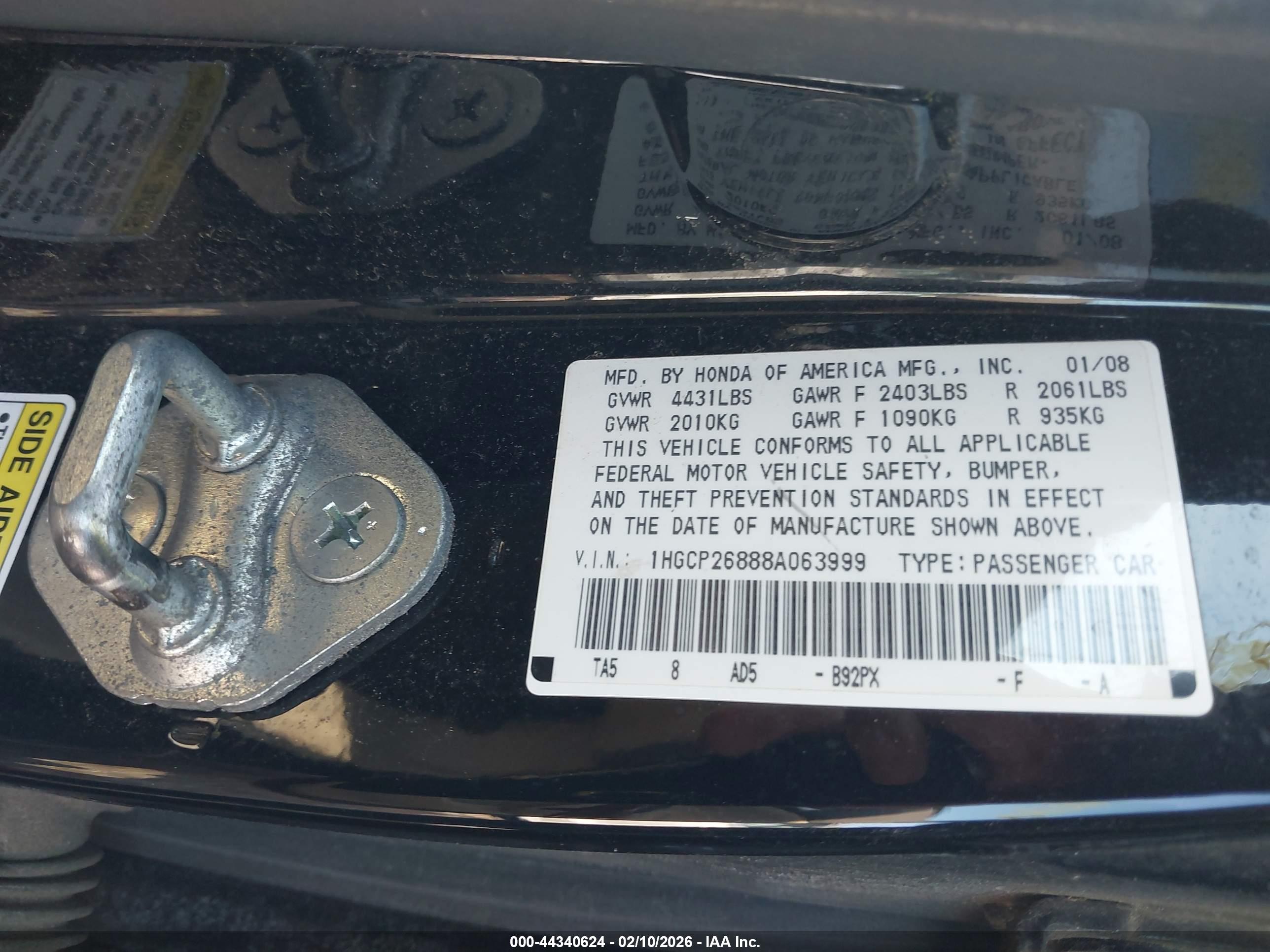 HONDA ACCORD image 9