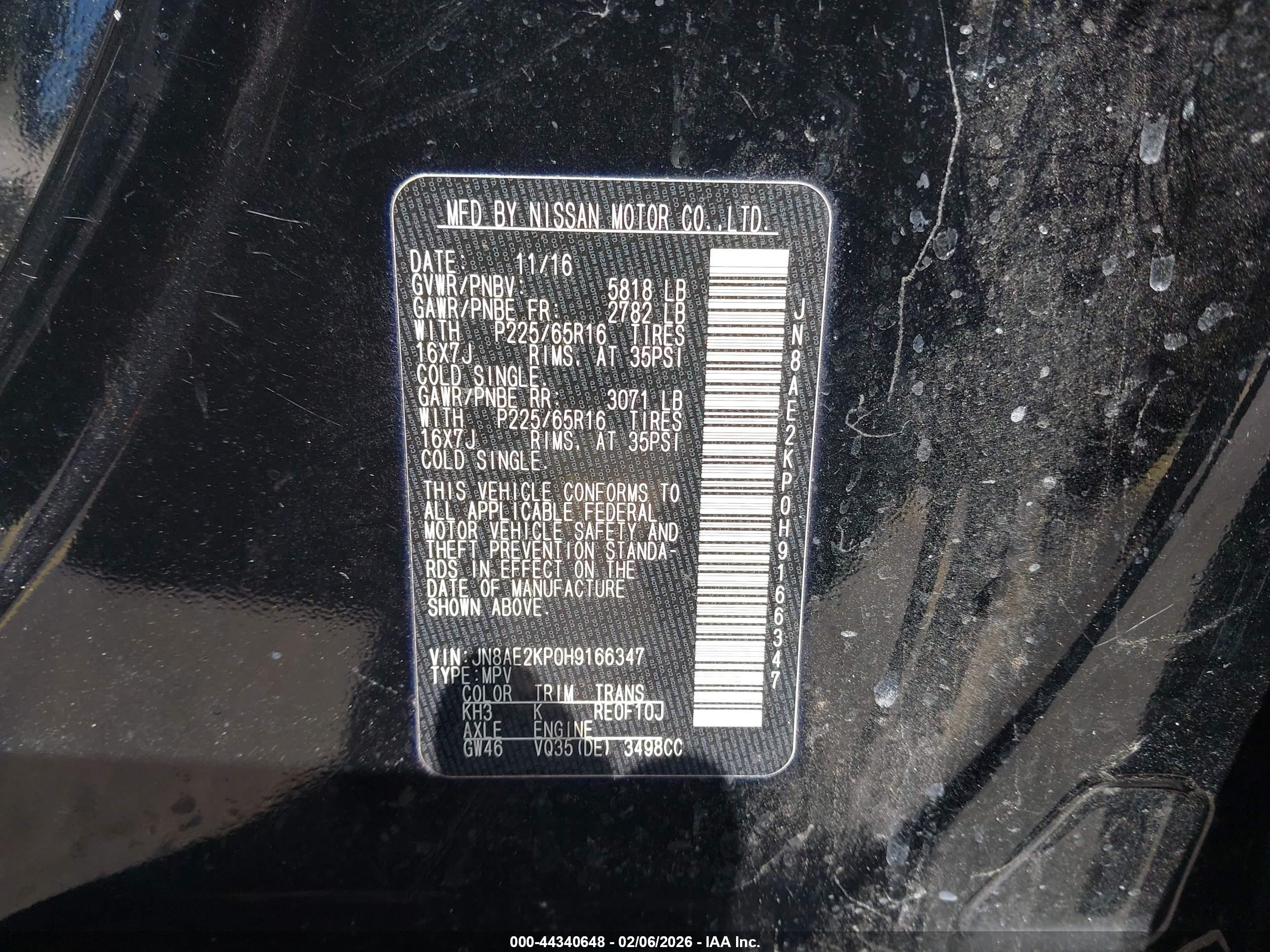 NISSAN QUEST image 9