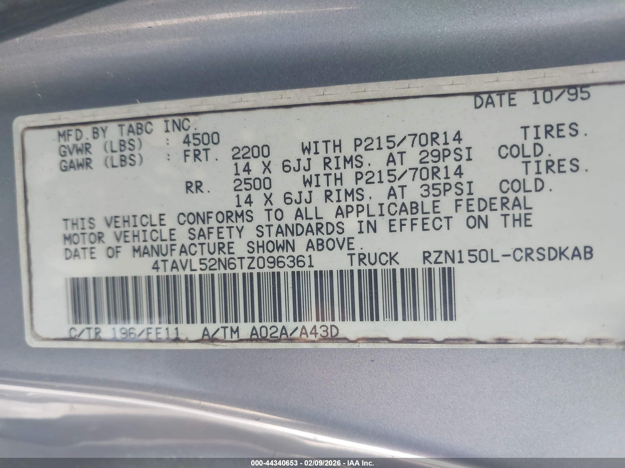 TOYOTA TACOMA image 9