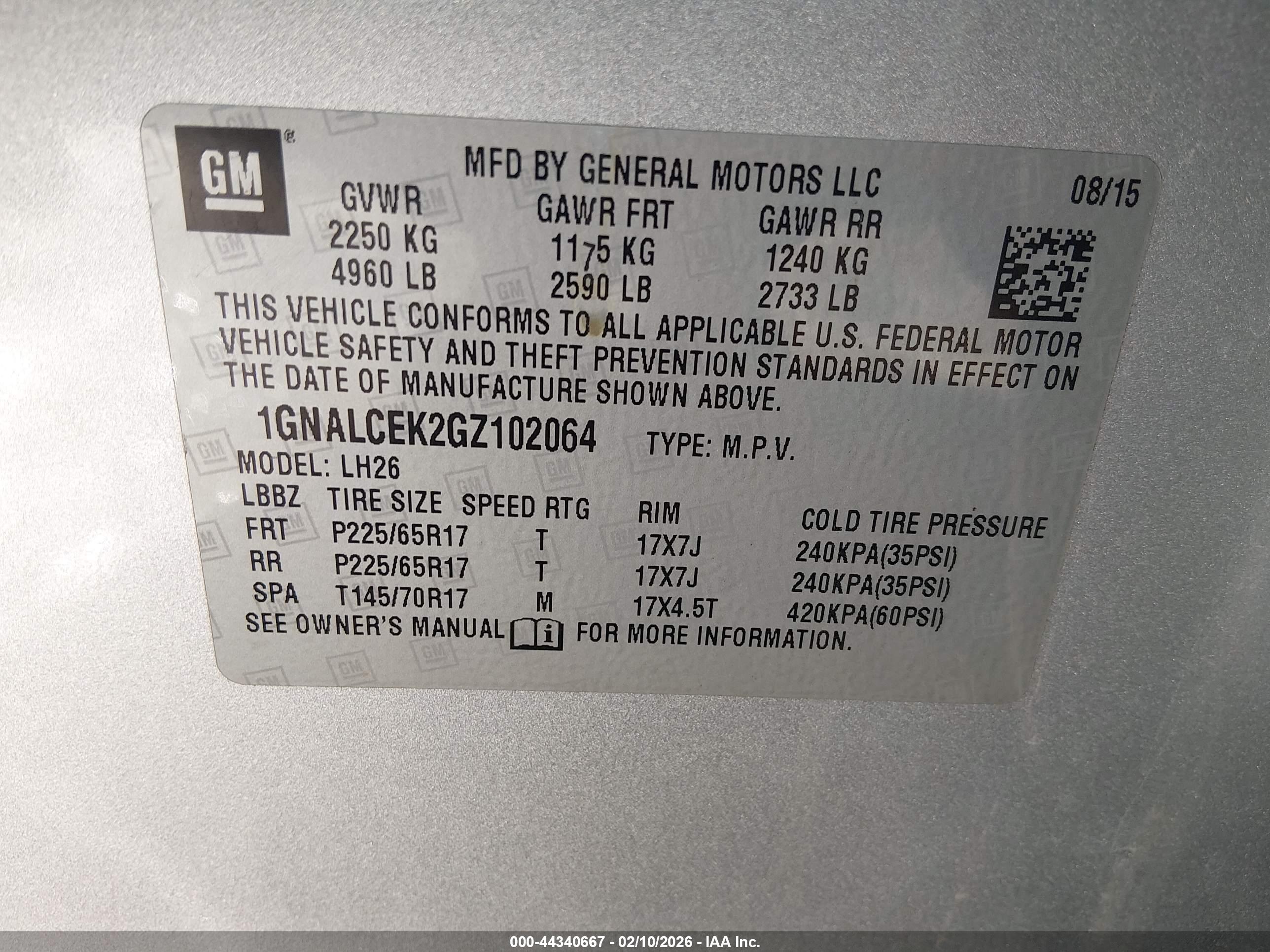 CHEVROLET EQUINOX image 9