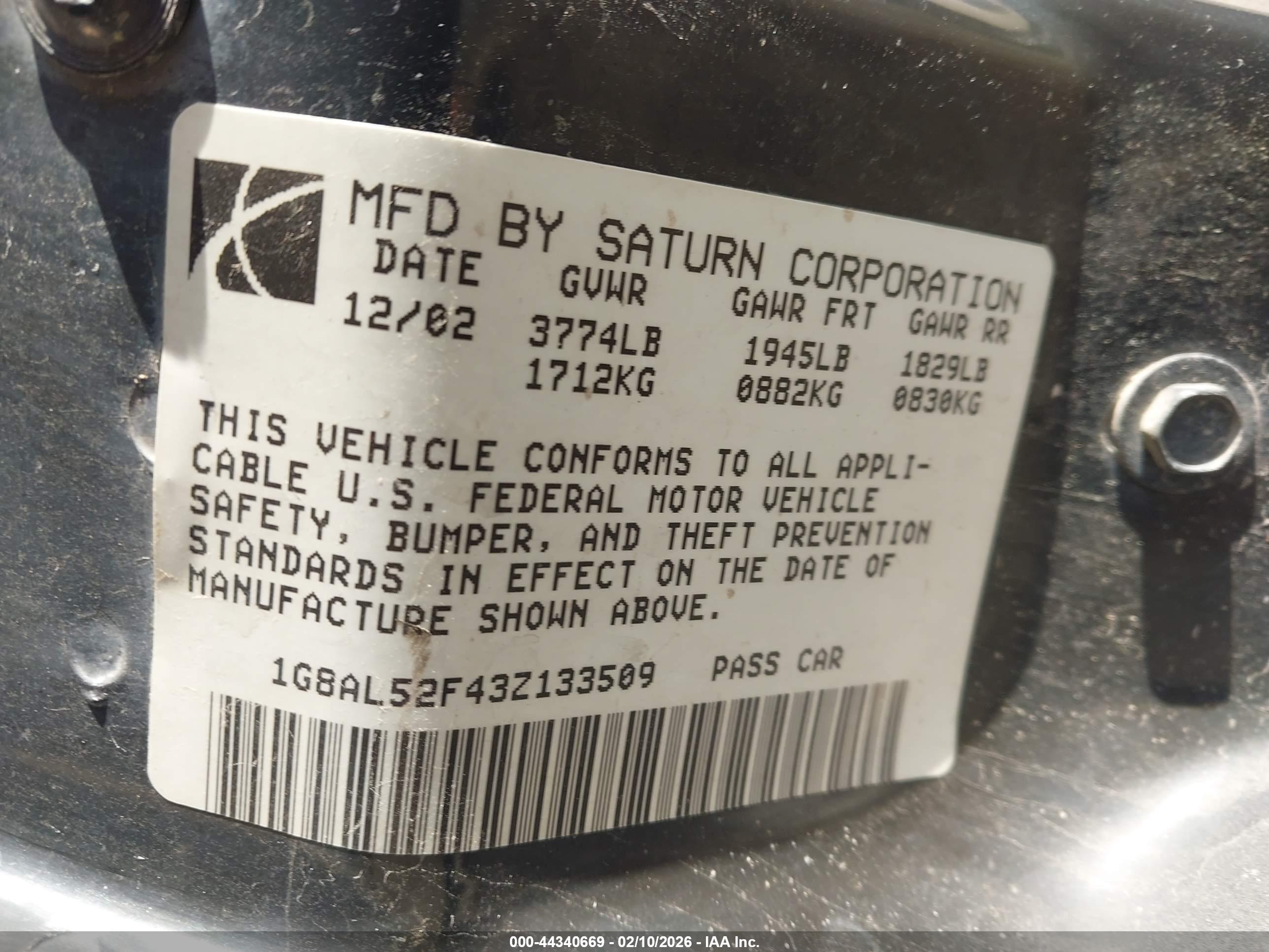 SATURN ION image 9