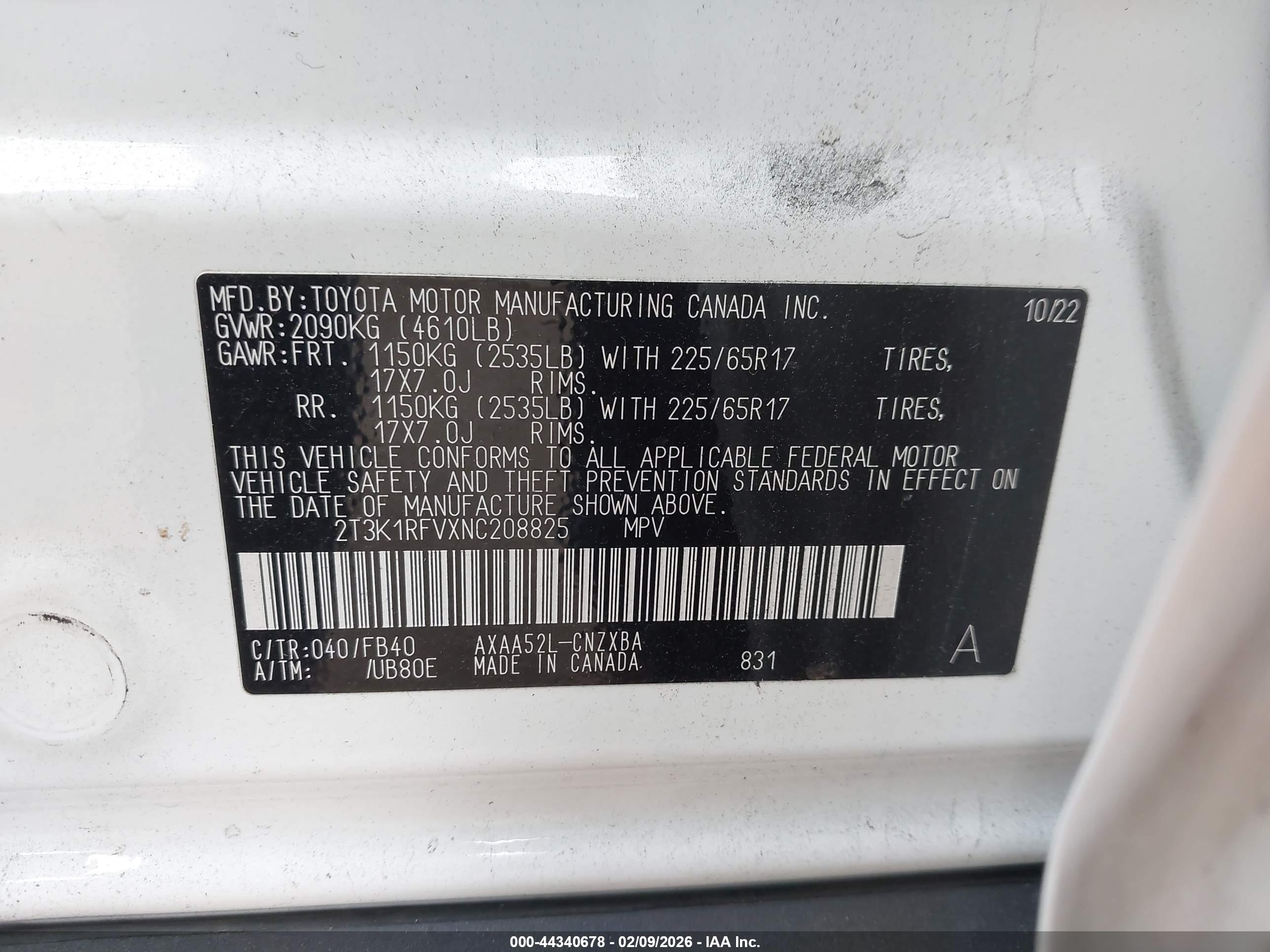 TOYOTA RAV4 image 9
