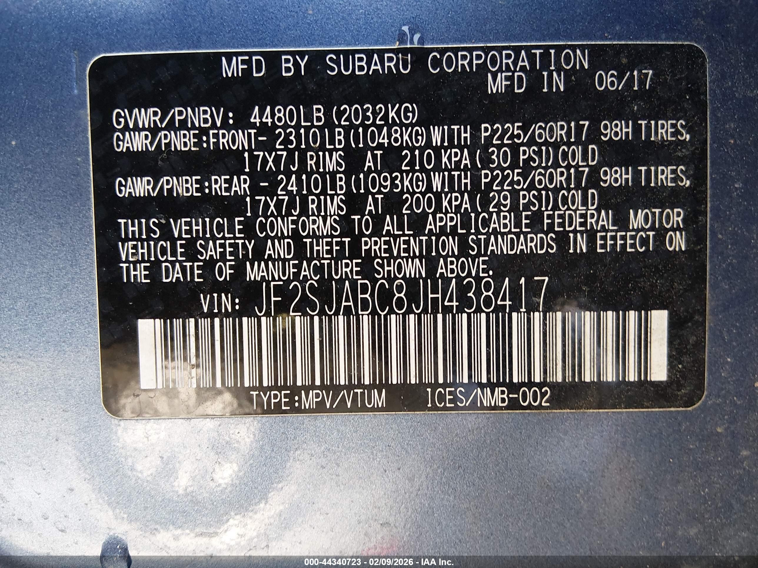 SUBARU FORESTER image 9