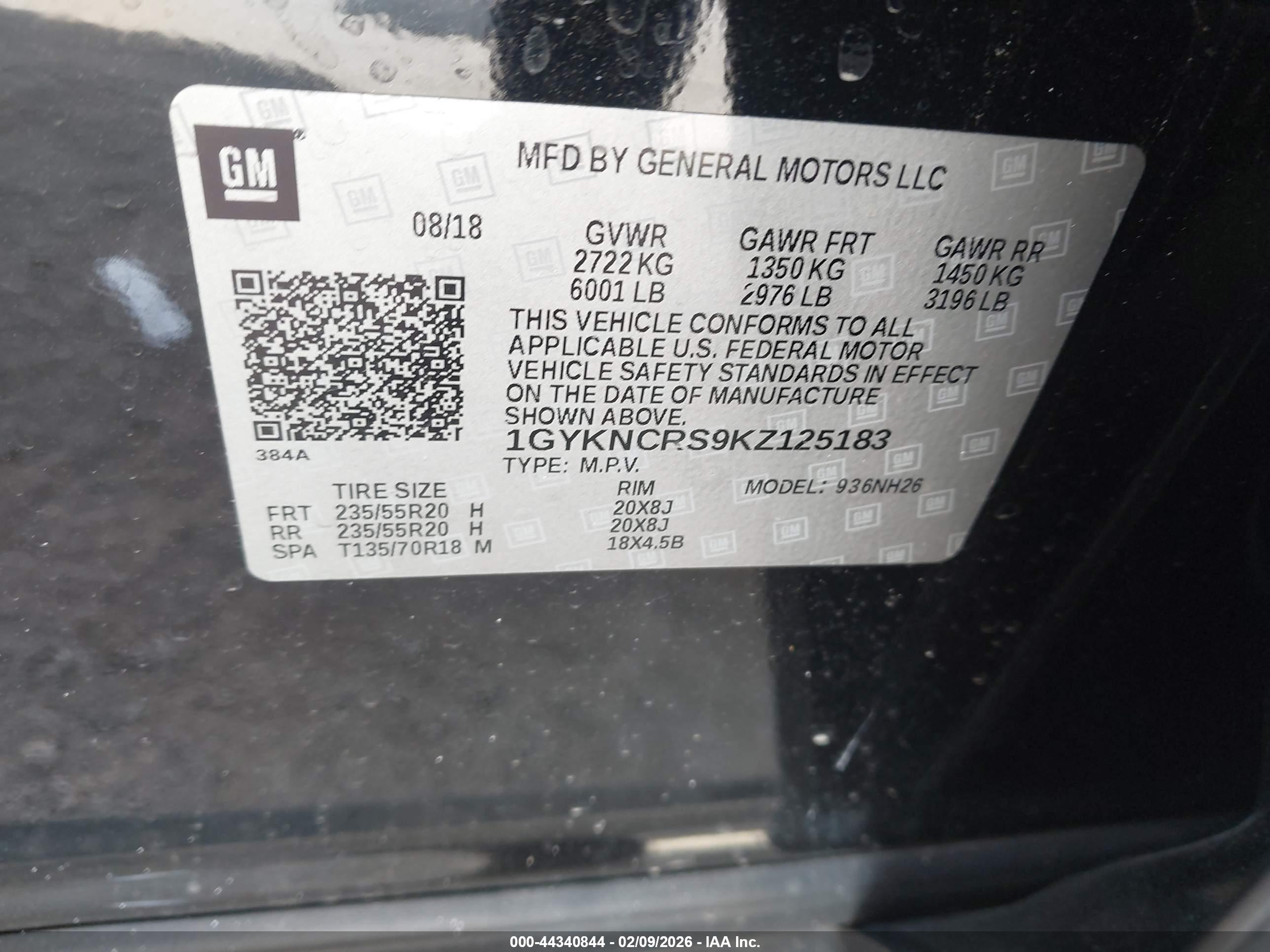 CADILLAC XT5 image 9