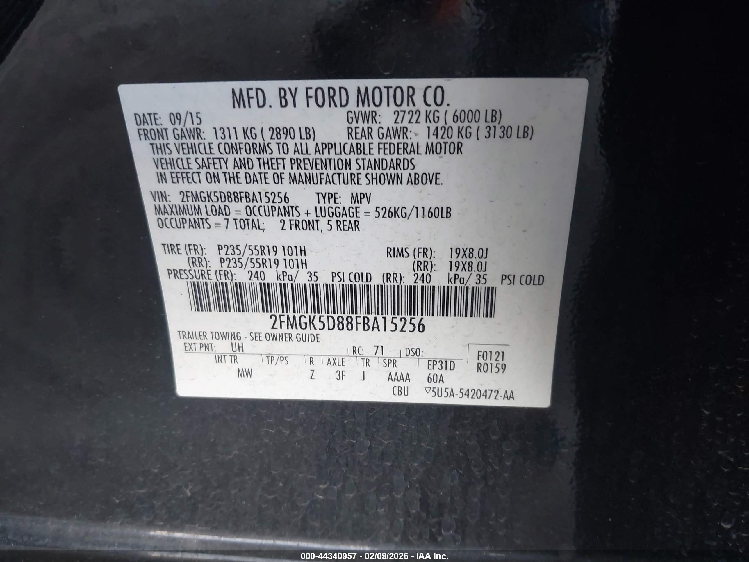 FORD FLEX image 9