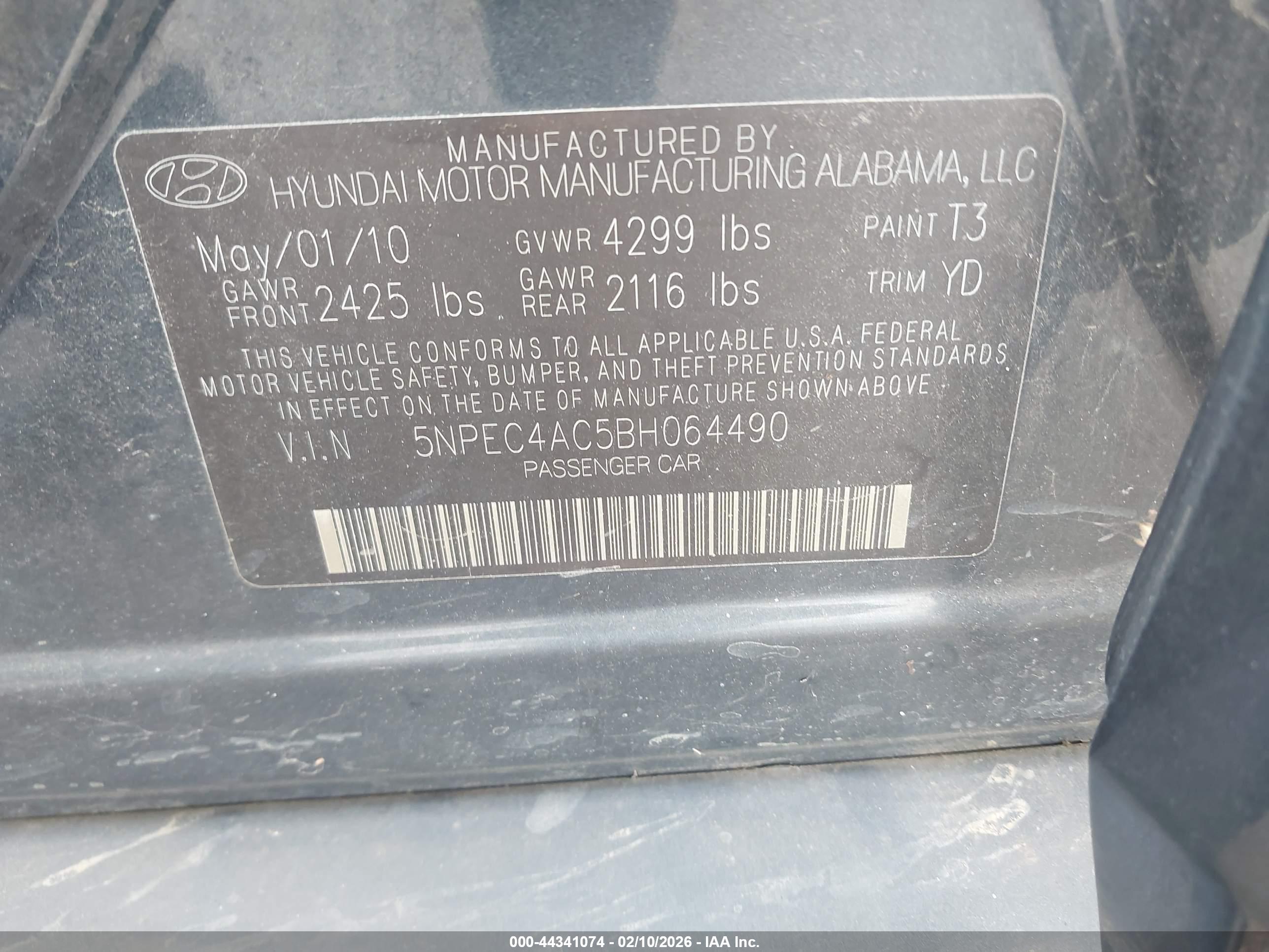 HYUNDAI SONATA image 9