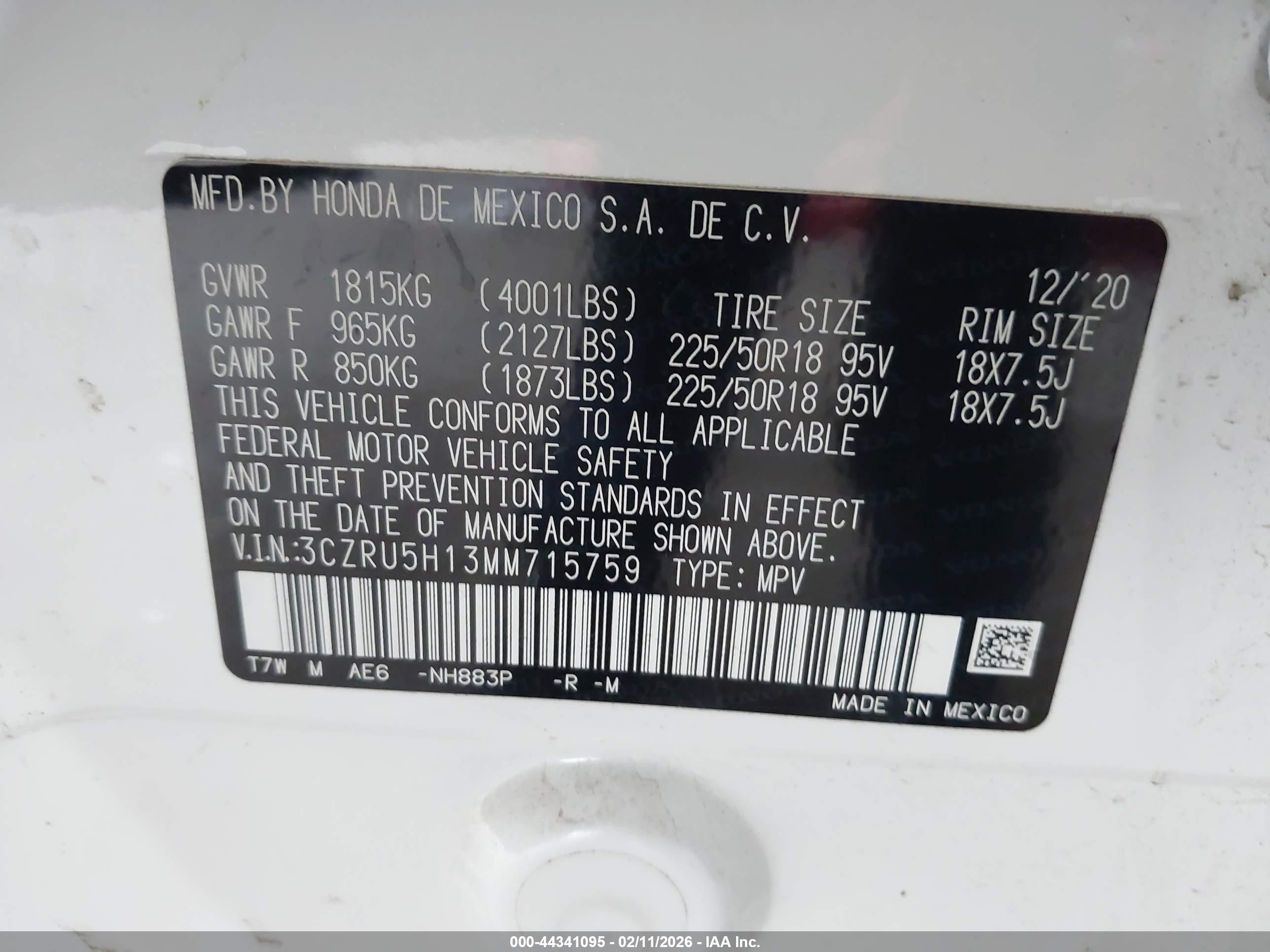 HONDA HR-V image 9