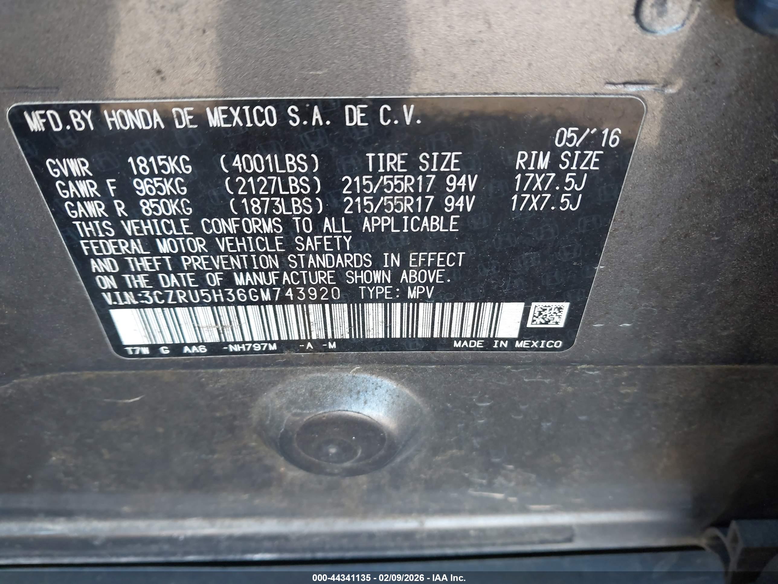 HONDA HR-V image 9