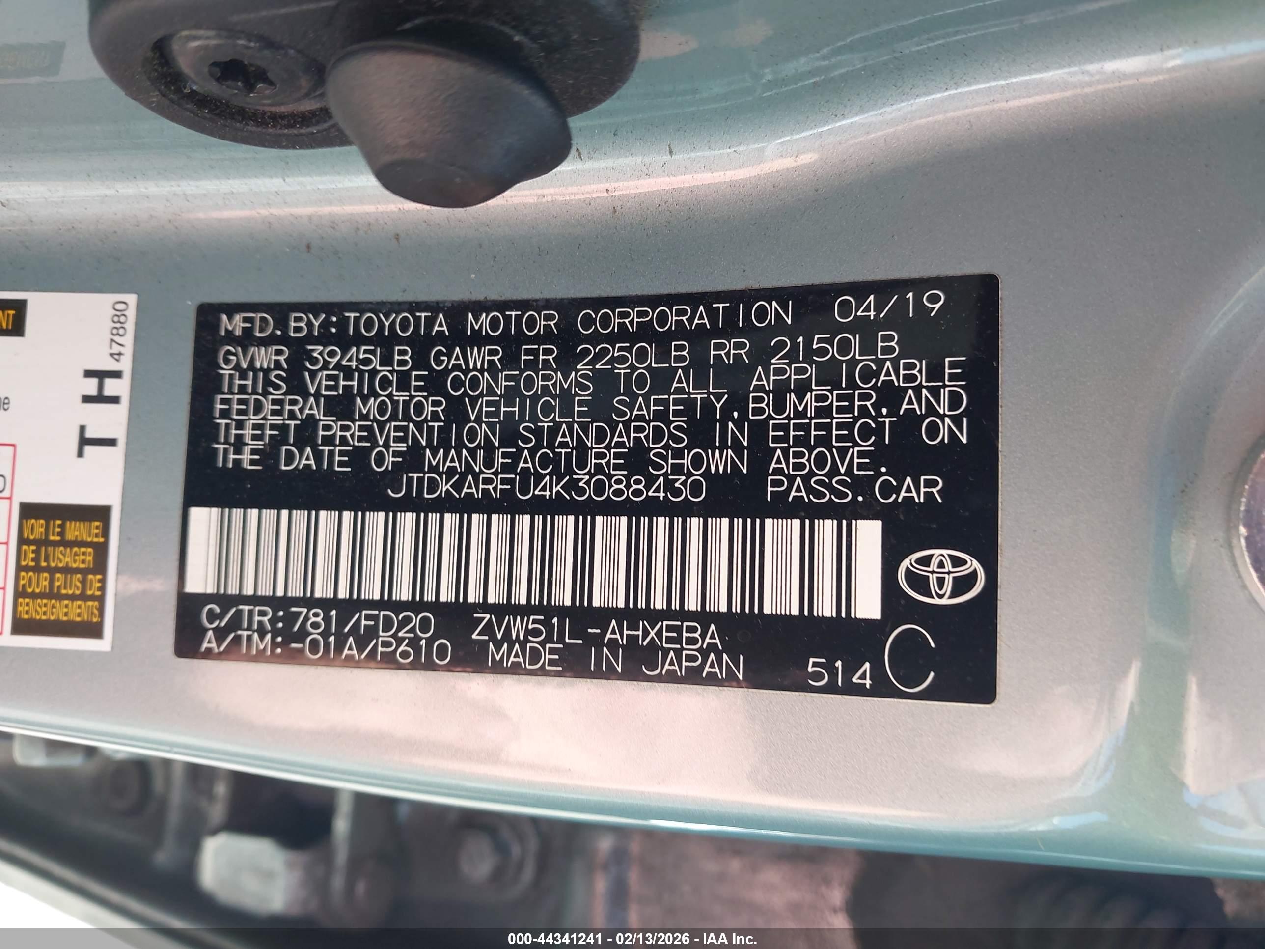 TOYOTA PRIUS image 9