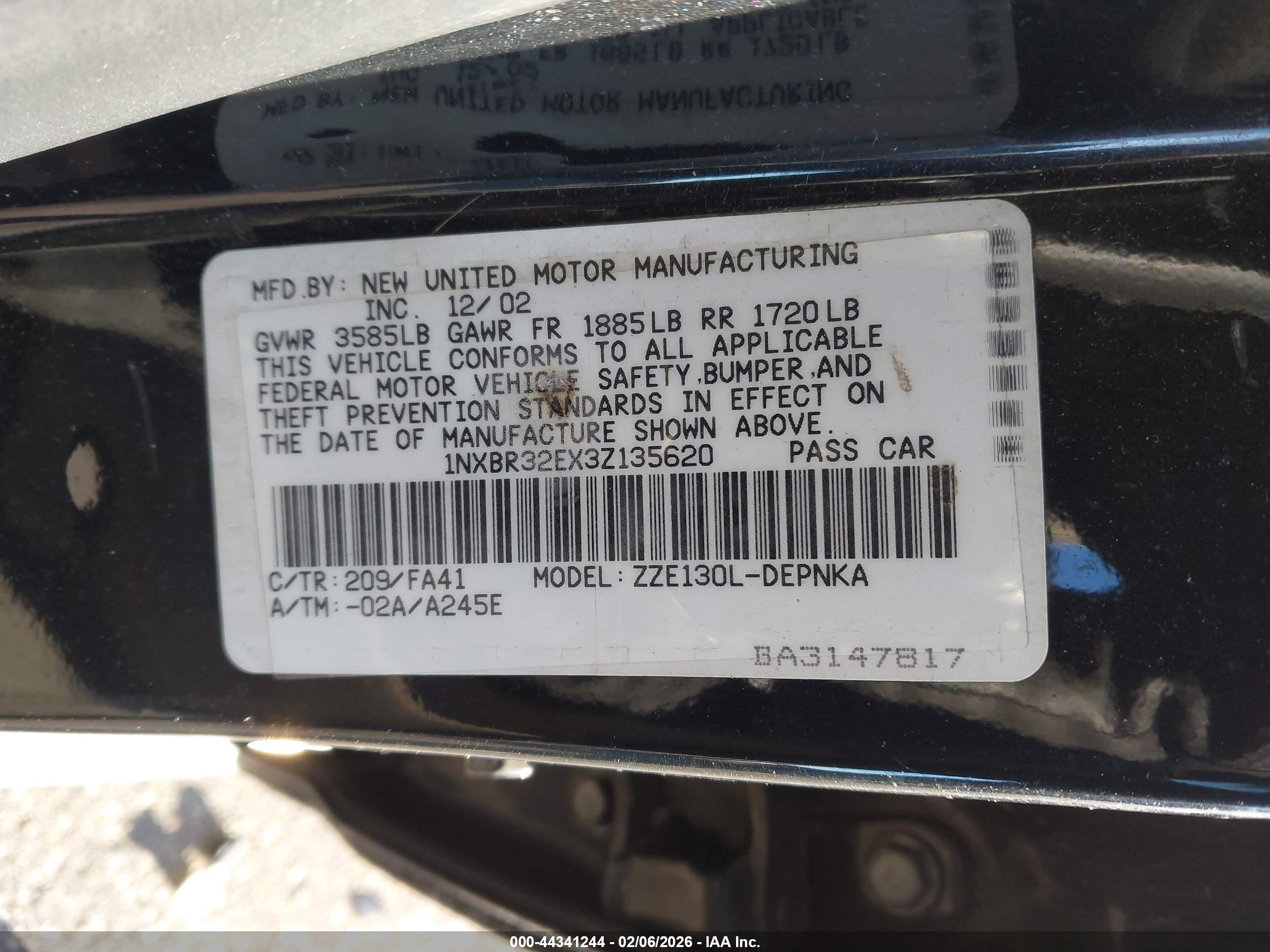 TOYOTA COROLLA image 9