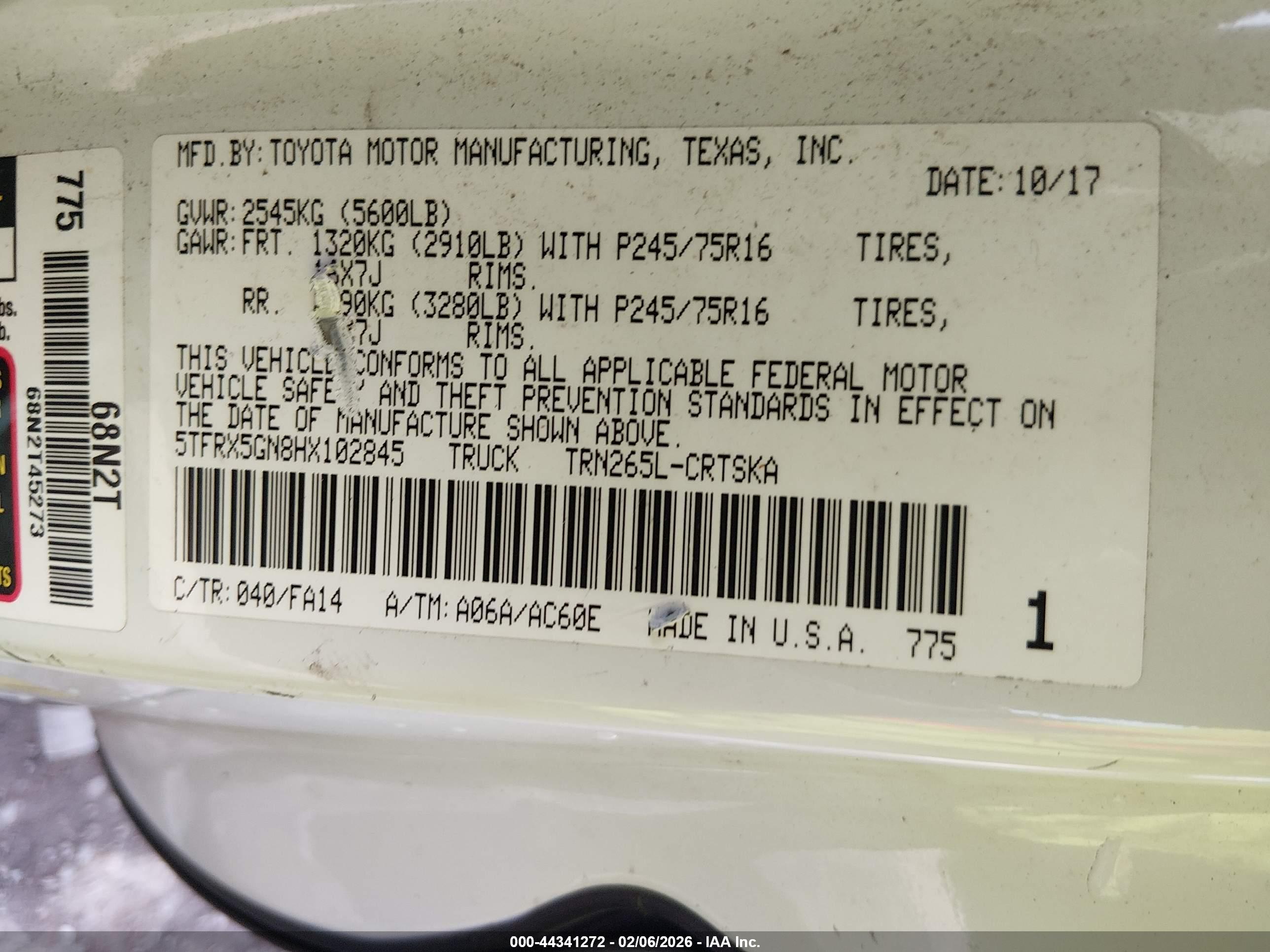 TOYOTA TACOMA image 9