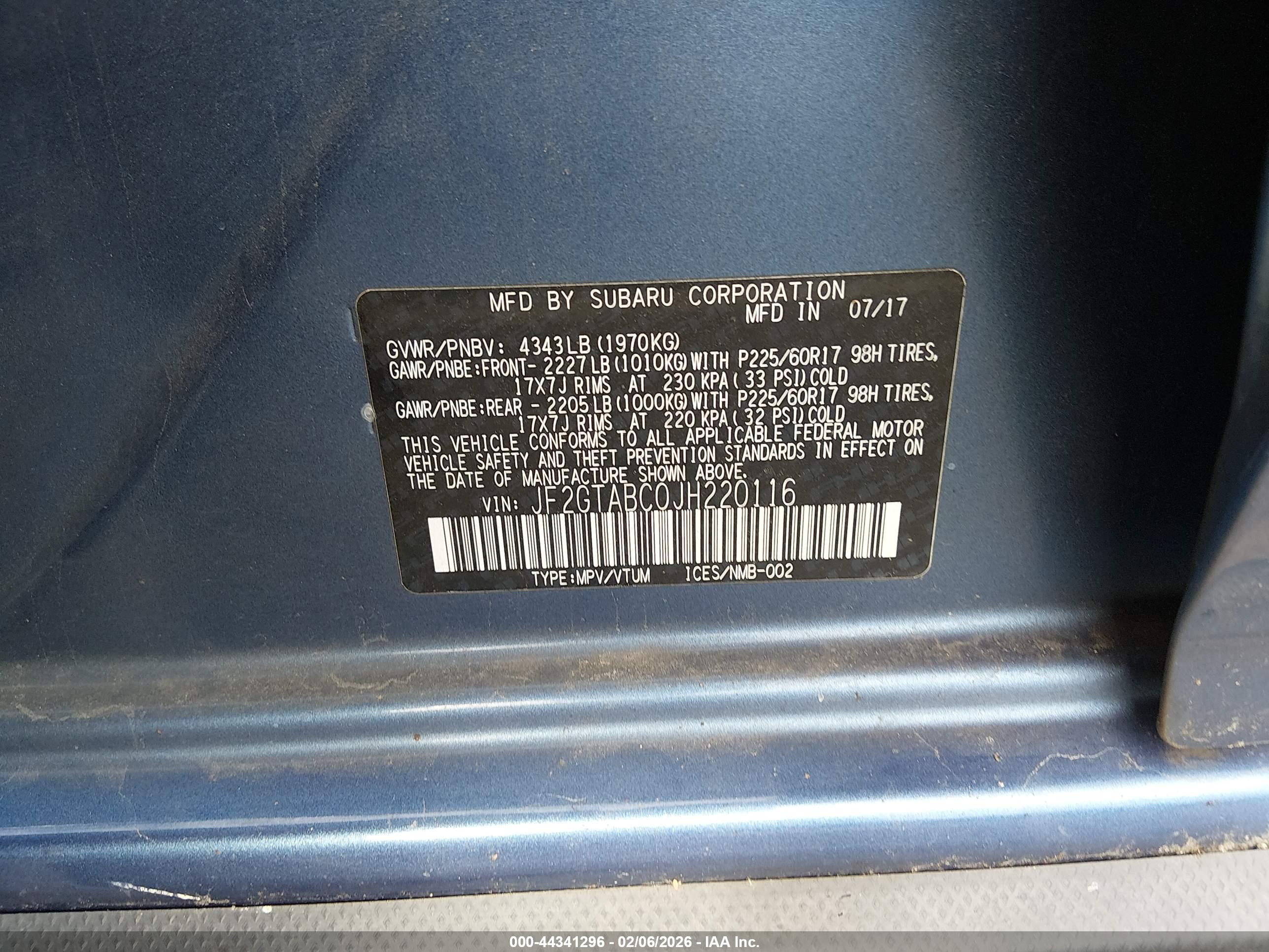 SUBARU CROSSTREK image 9