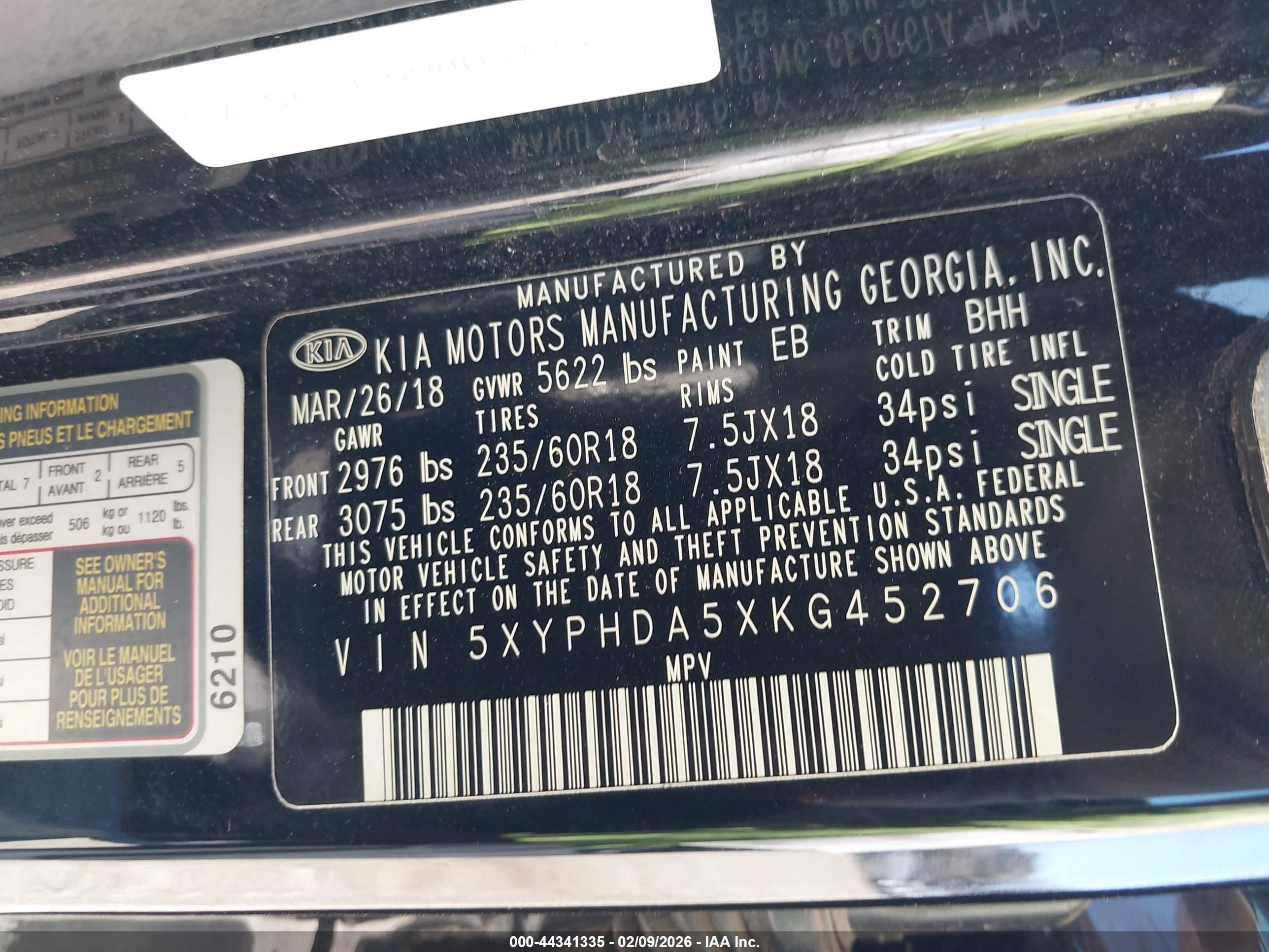 KIA SORENTO image 9