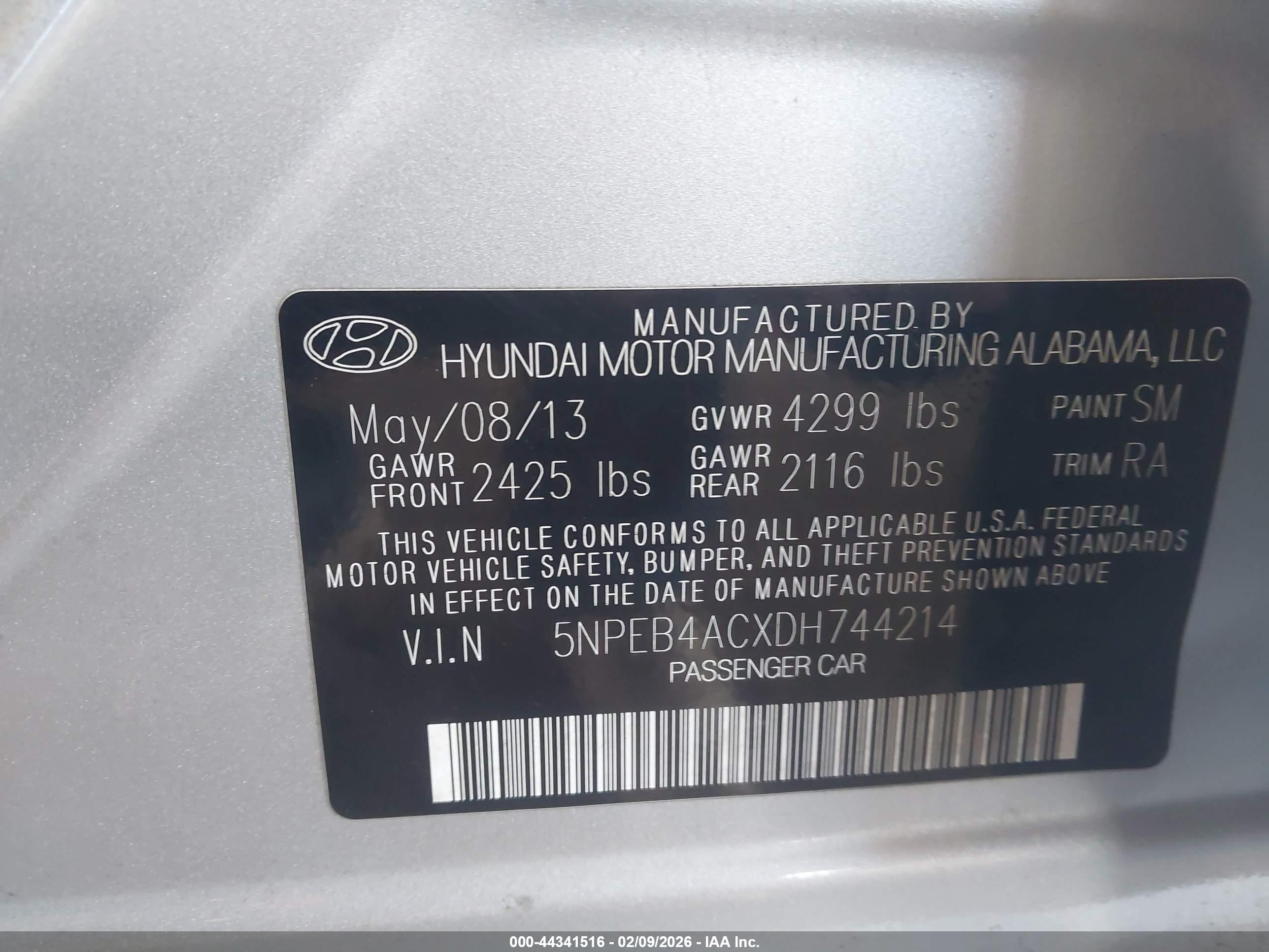 HYUNDAI SONATA image 9