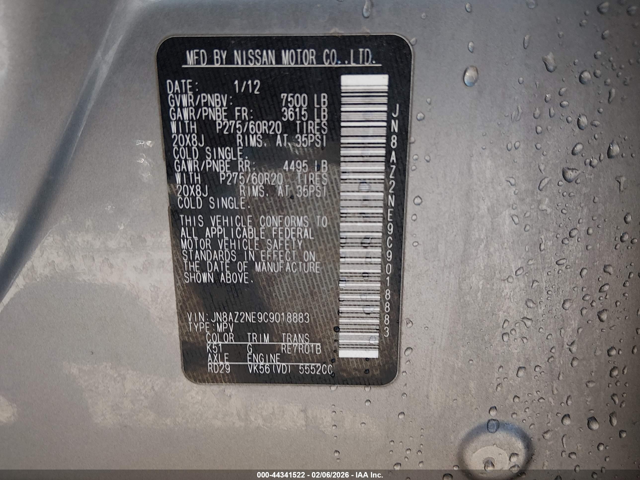 INFINITI QX56 image 9