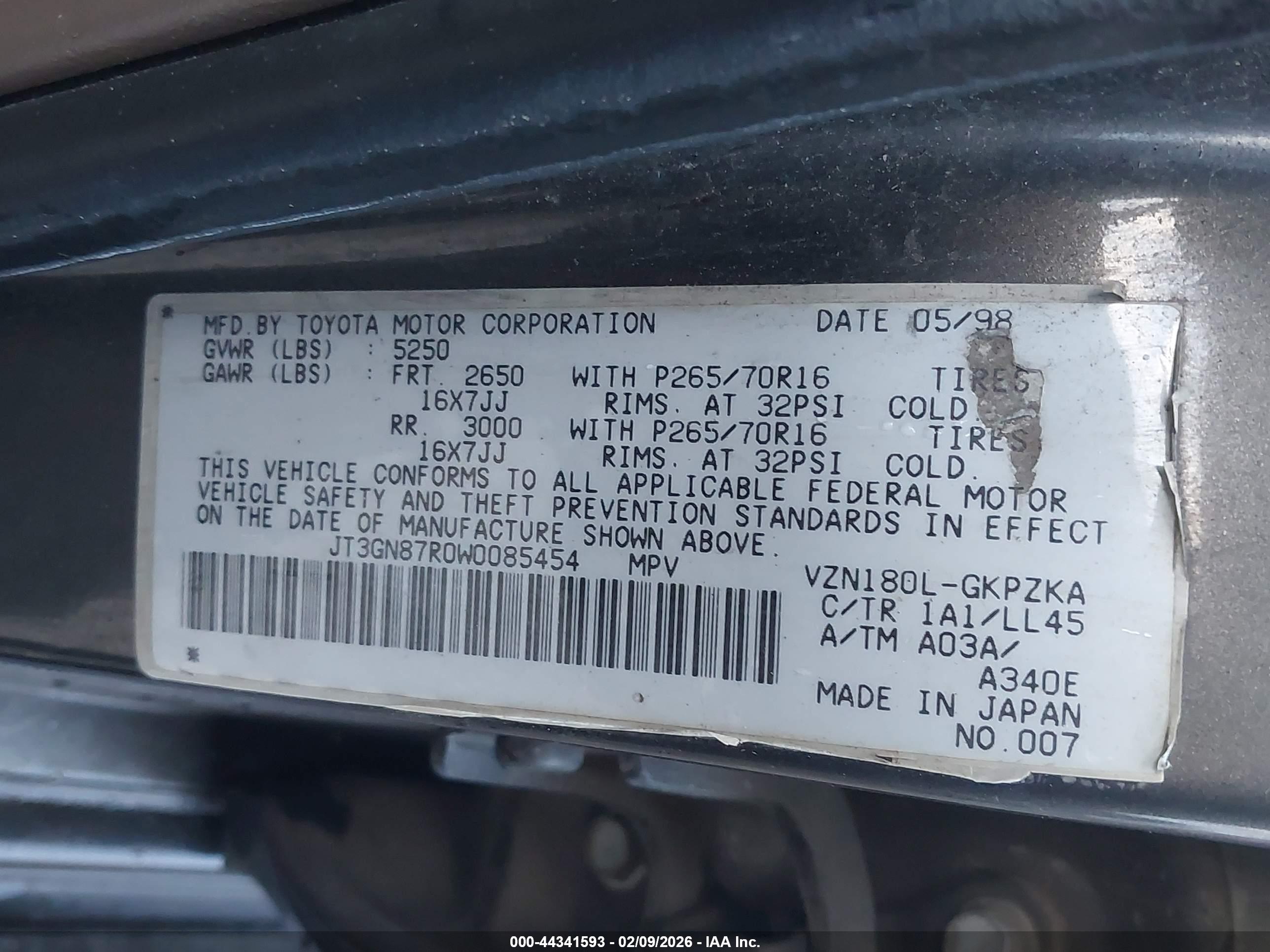 TOYOTA 4RUNNER image 9
