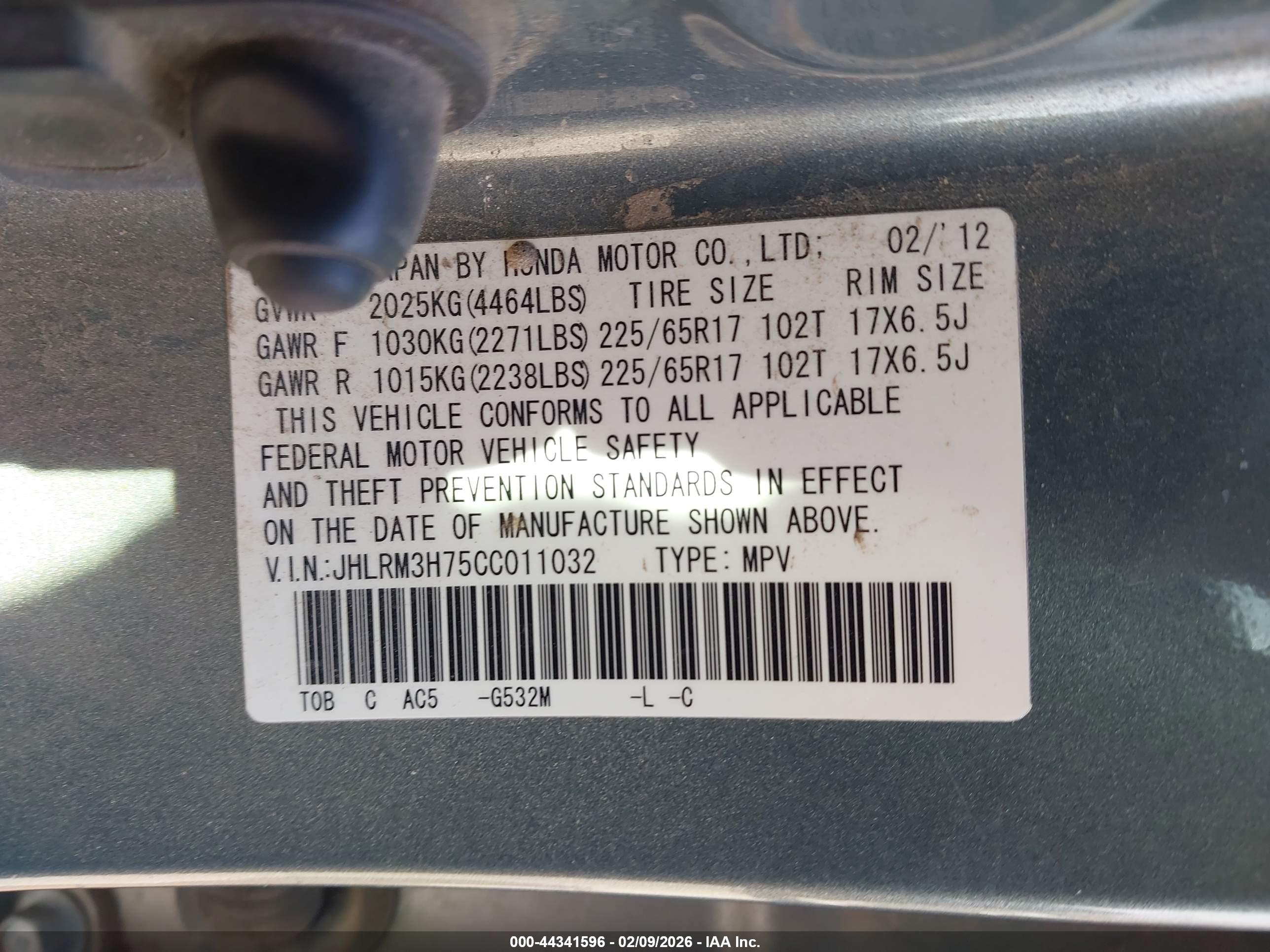HONDA CR-V image 9