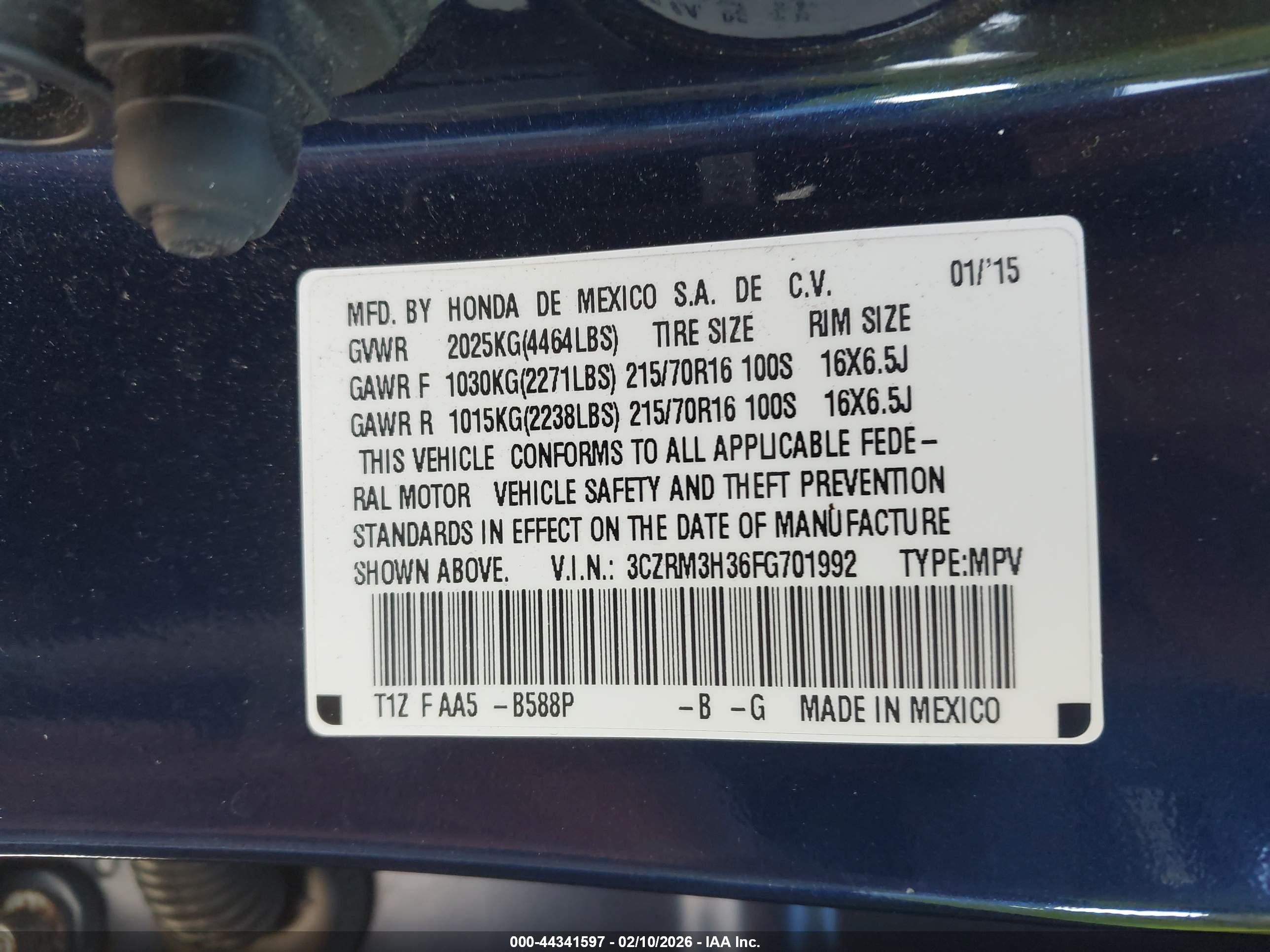 HONDA CR-V image 9