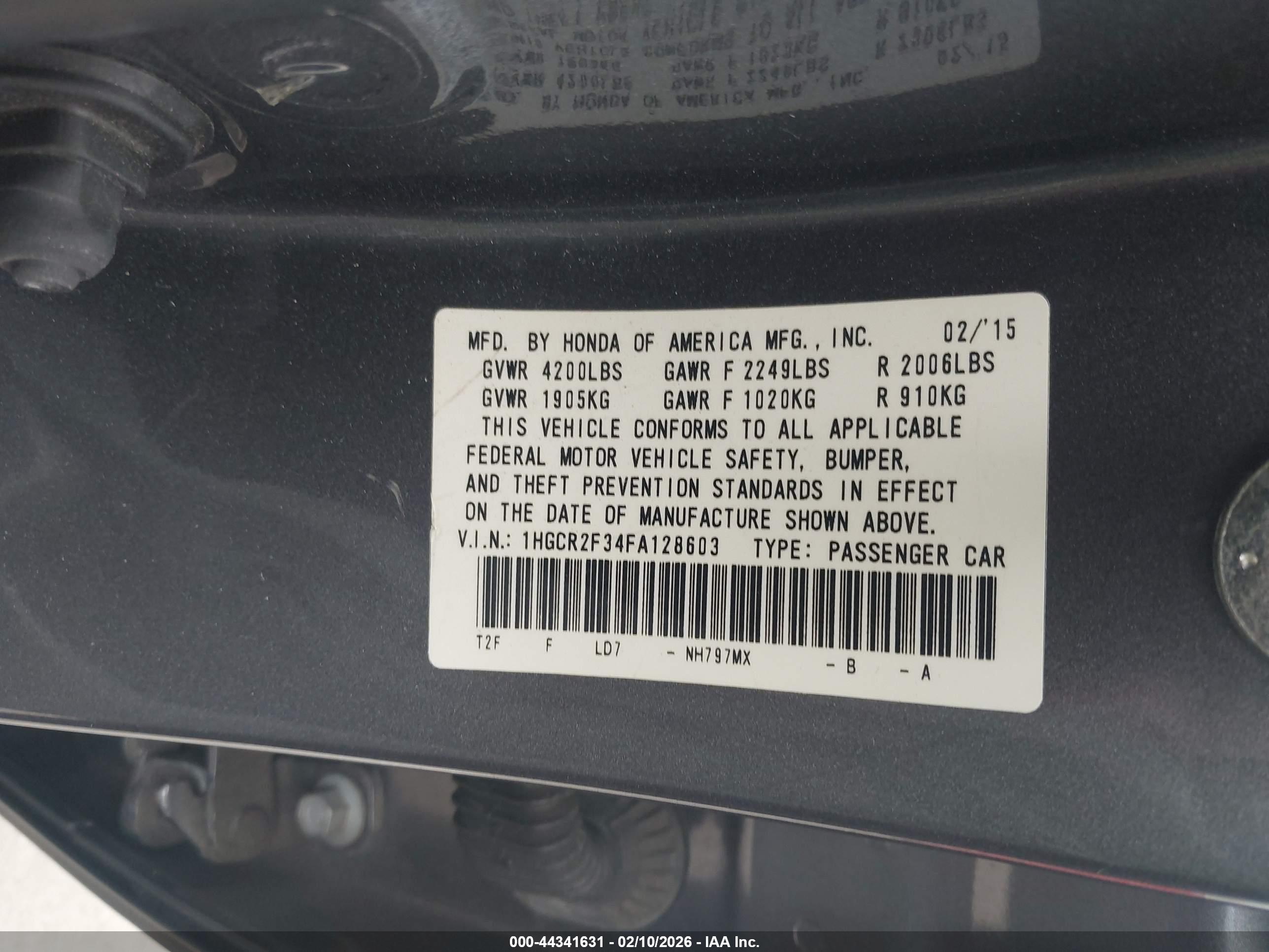 HONDA ACCORD image 9