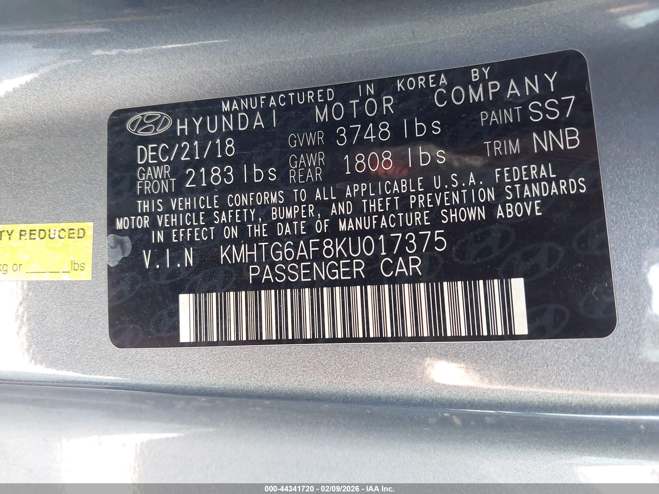 HYUNDAI VELOSTER image 9